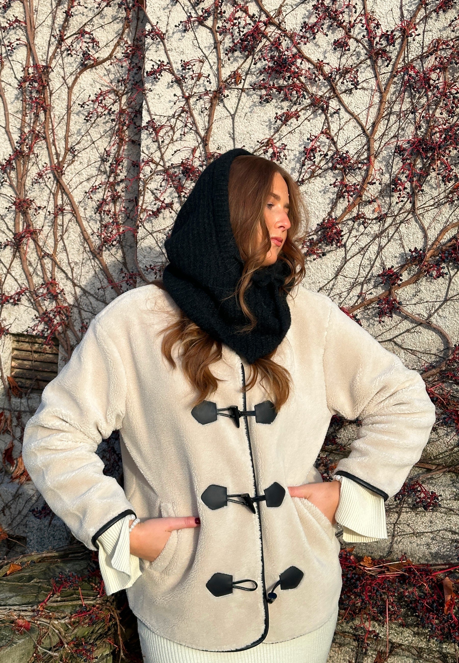 Onlmali Faux Fur Duffle Coat - Image 3