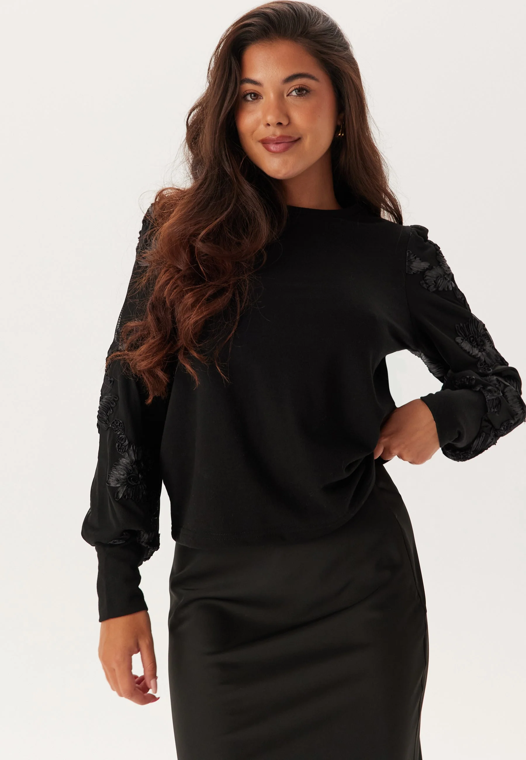 Onlrosanna L/S O-NECK MIX O-NE - Image 3