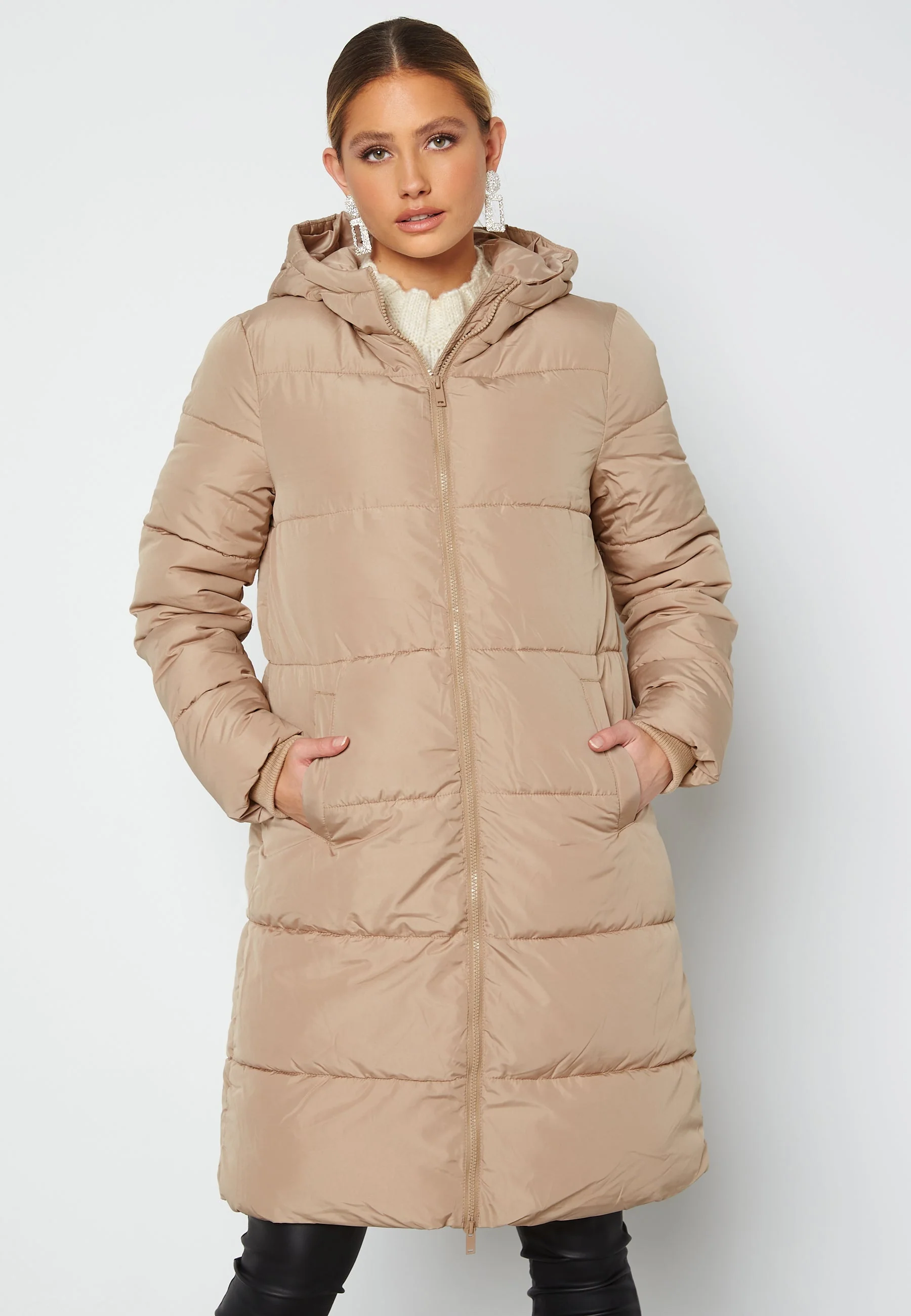 Pcbee New Long Puffer Jacket - Image 4