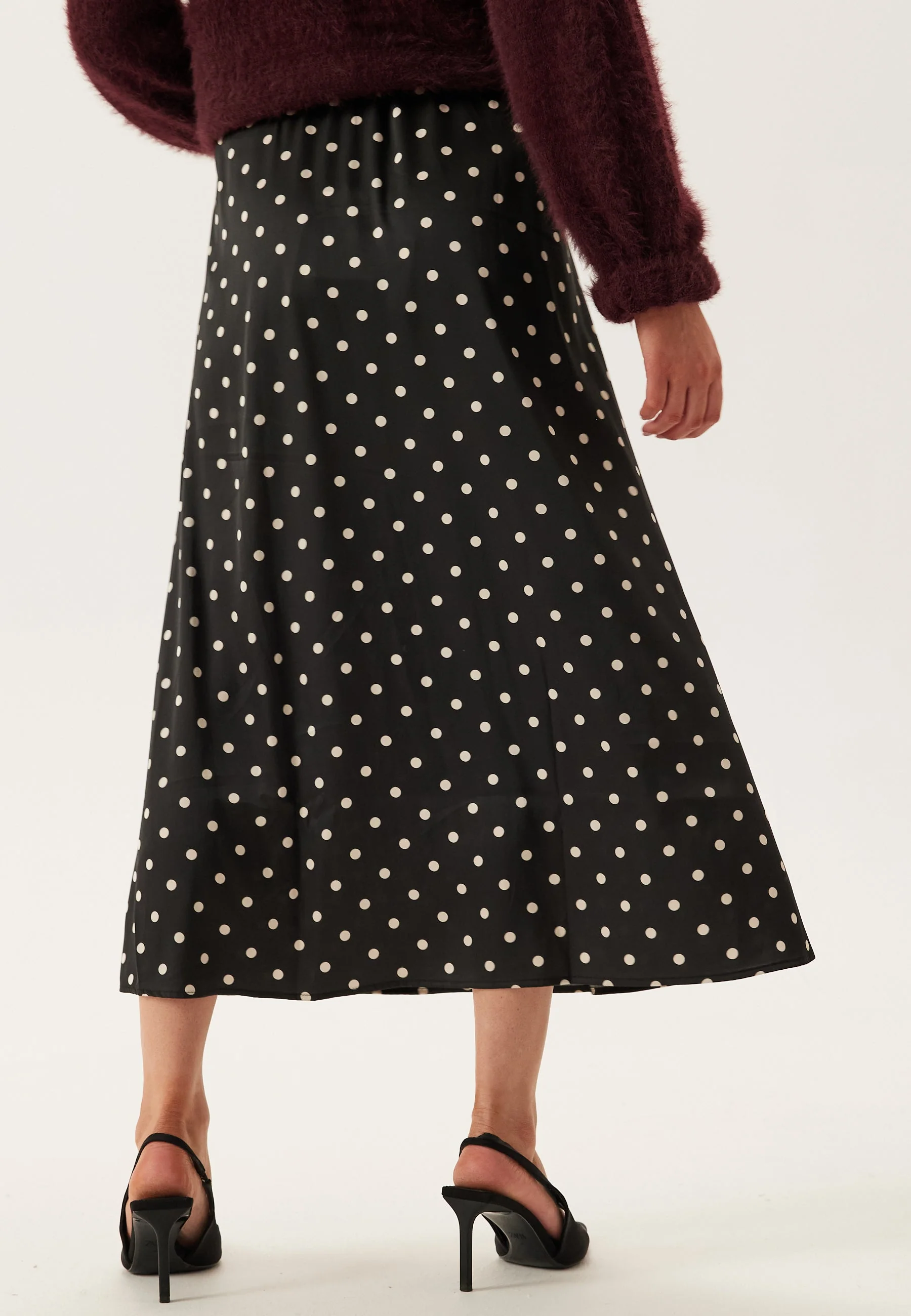 Pcjytta Hw Ankle Satin Skirt - Image 2