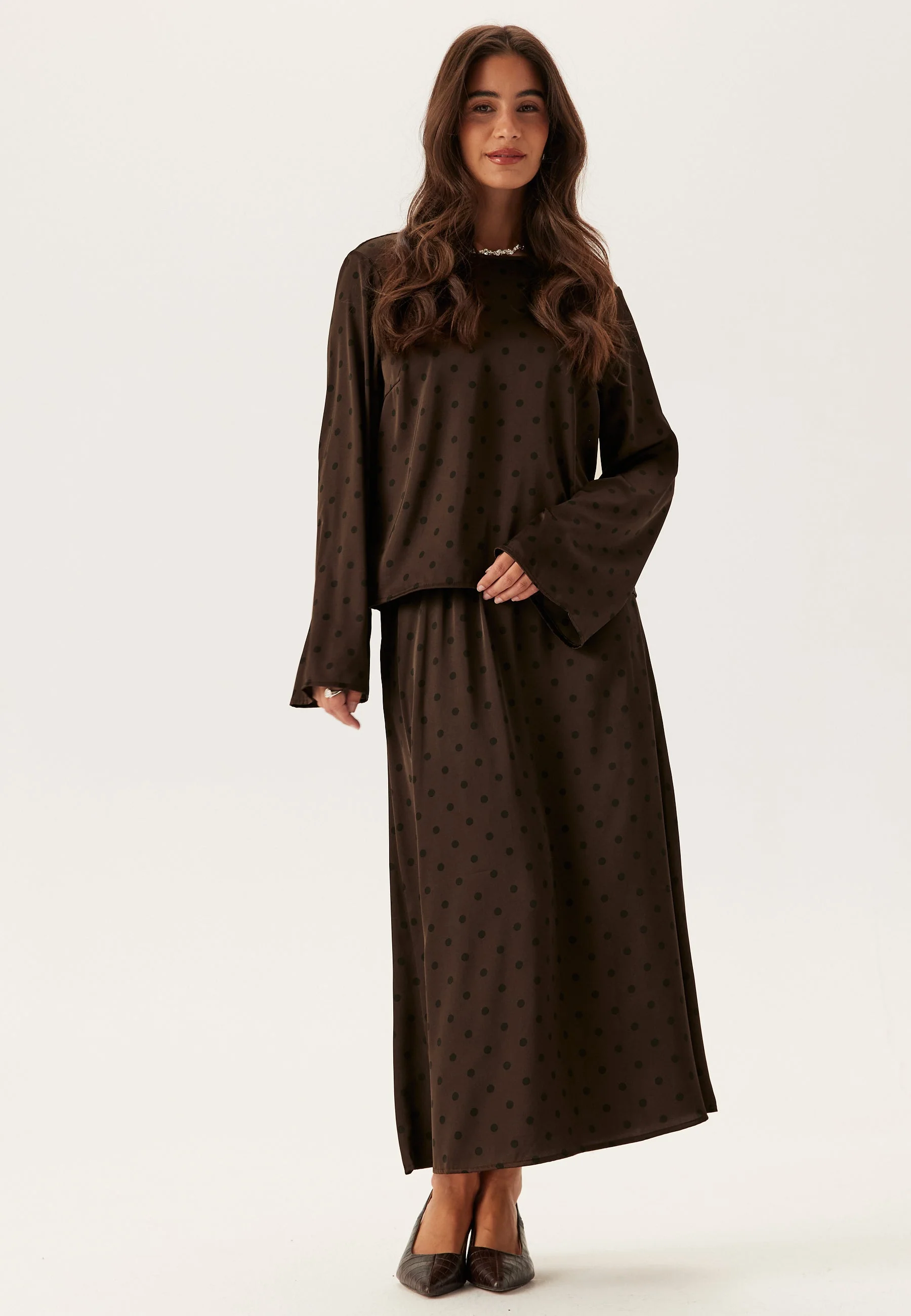 Pcjytta Ls Satin Top - Image 5