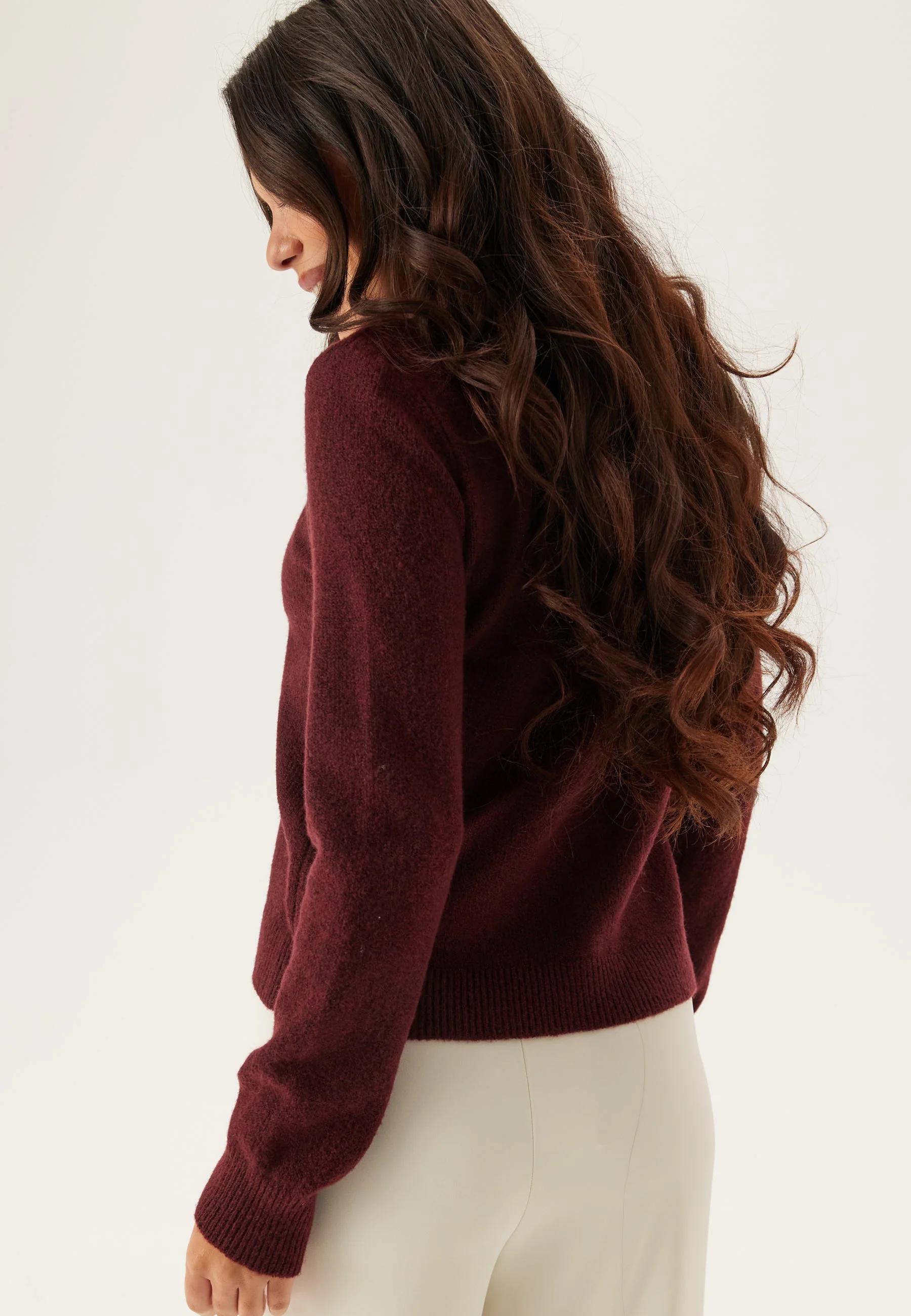 Pcmalou Ls Knit Cardigan - Image 2