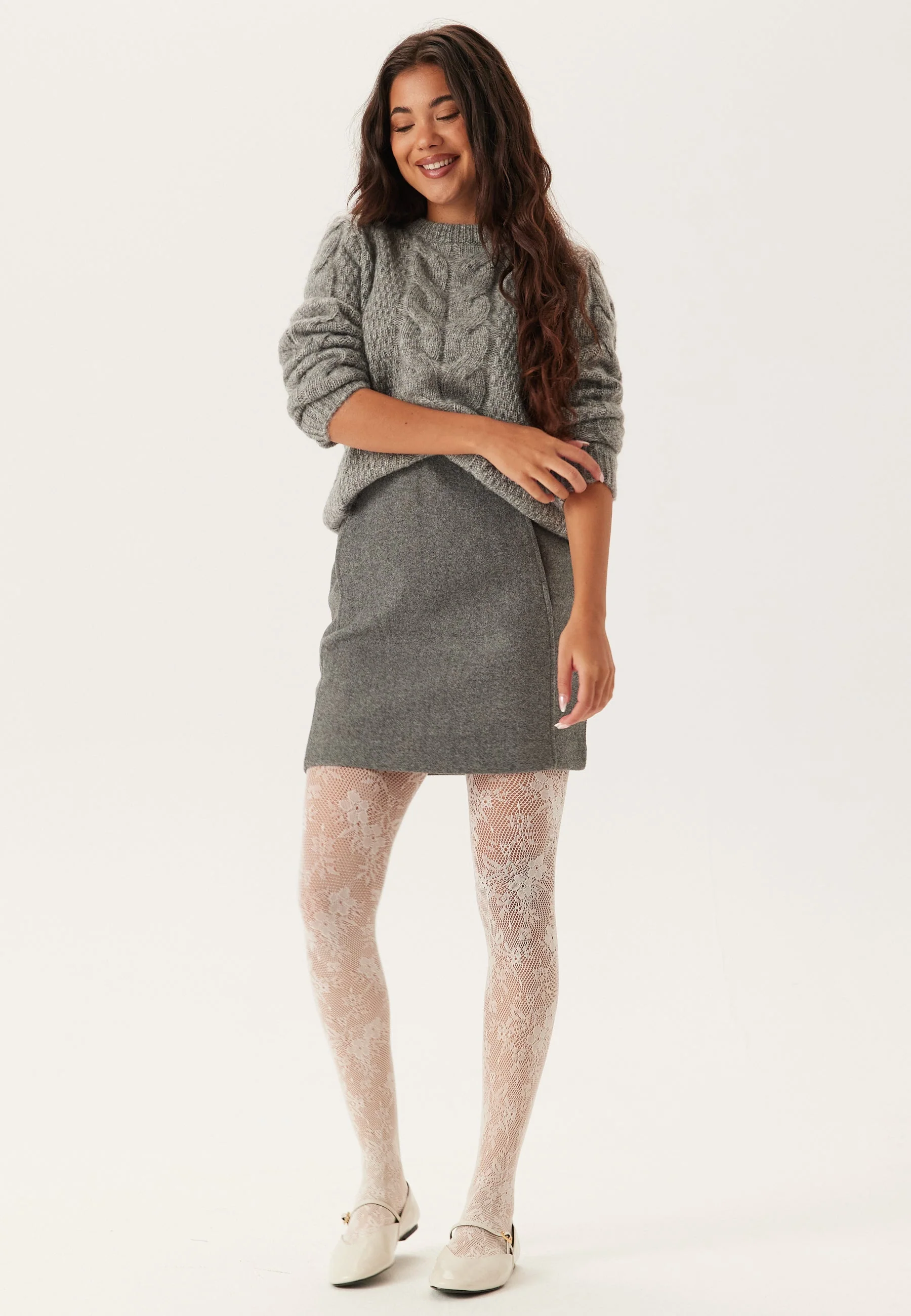 Pcnina Ls O-neck Knit - Image 5