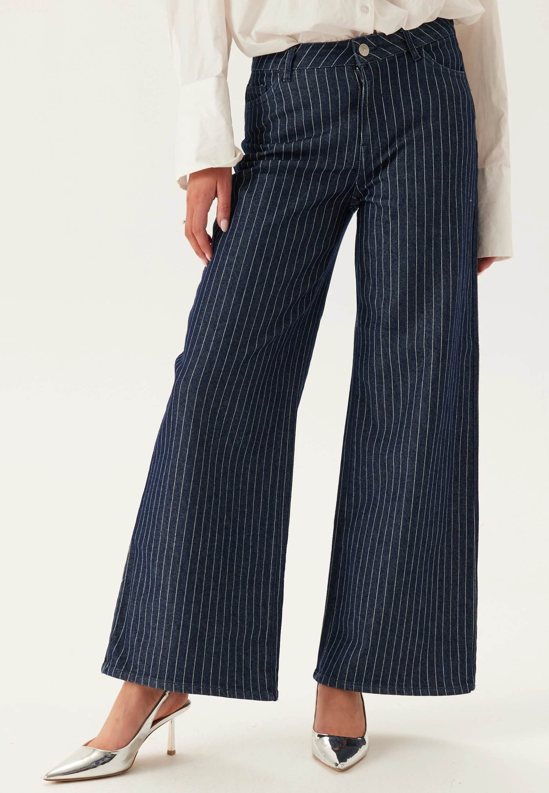 Pcrose Mw Wide Denim Jeans