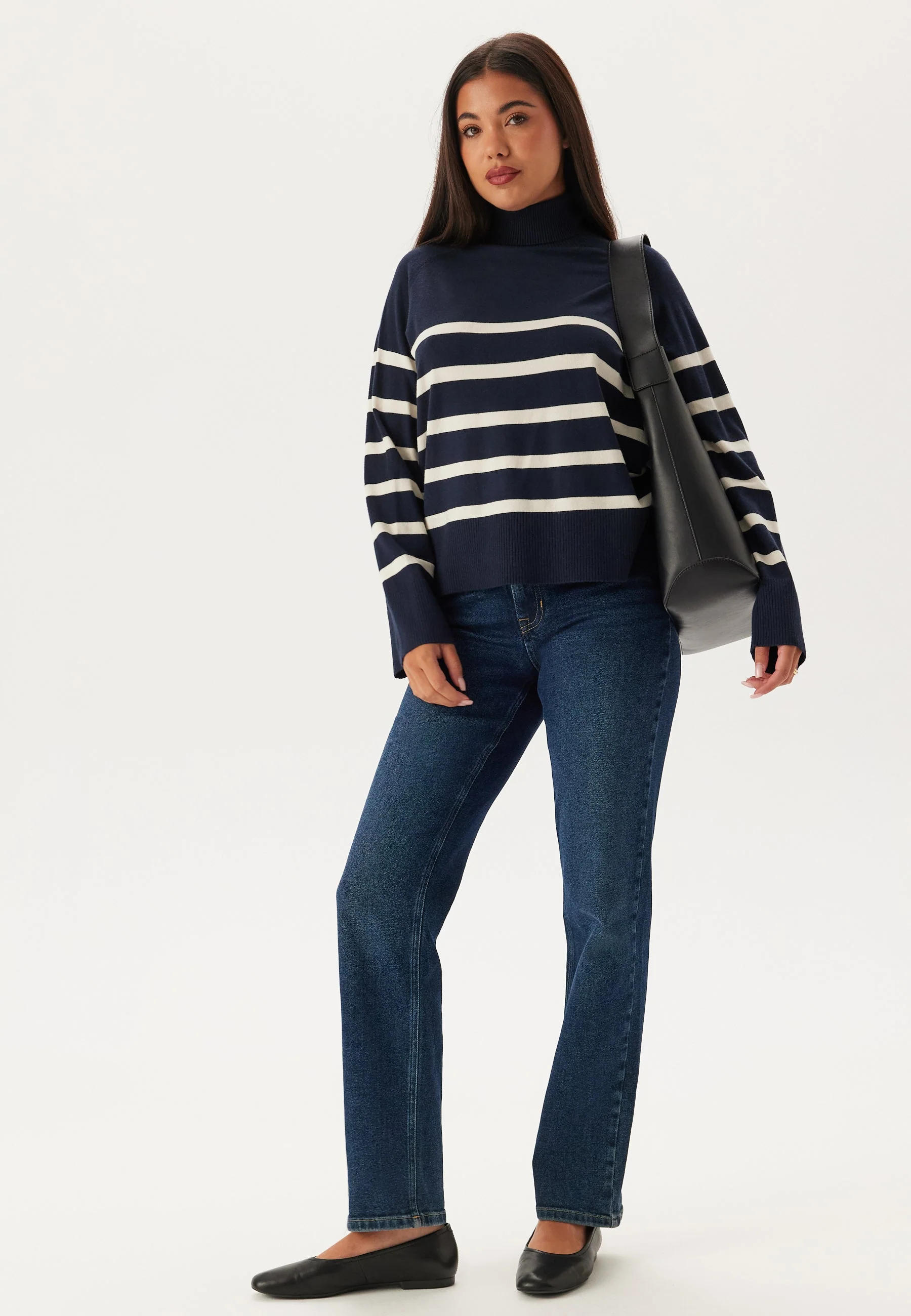 Pcsia Ls Rollneck Knit - Image 3