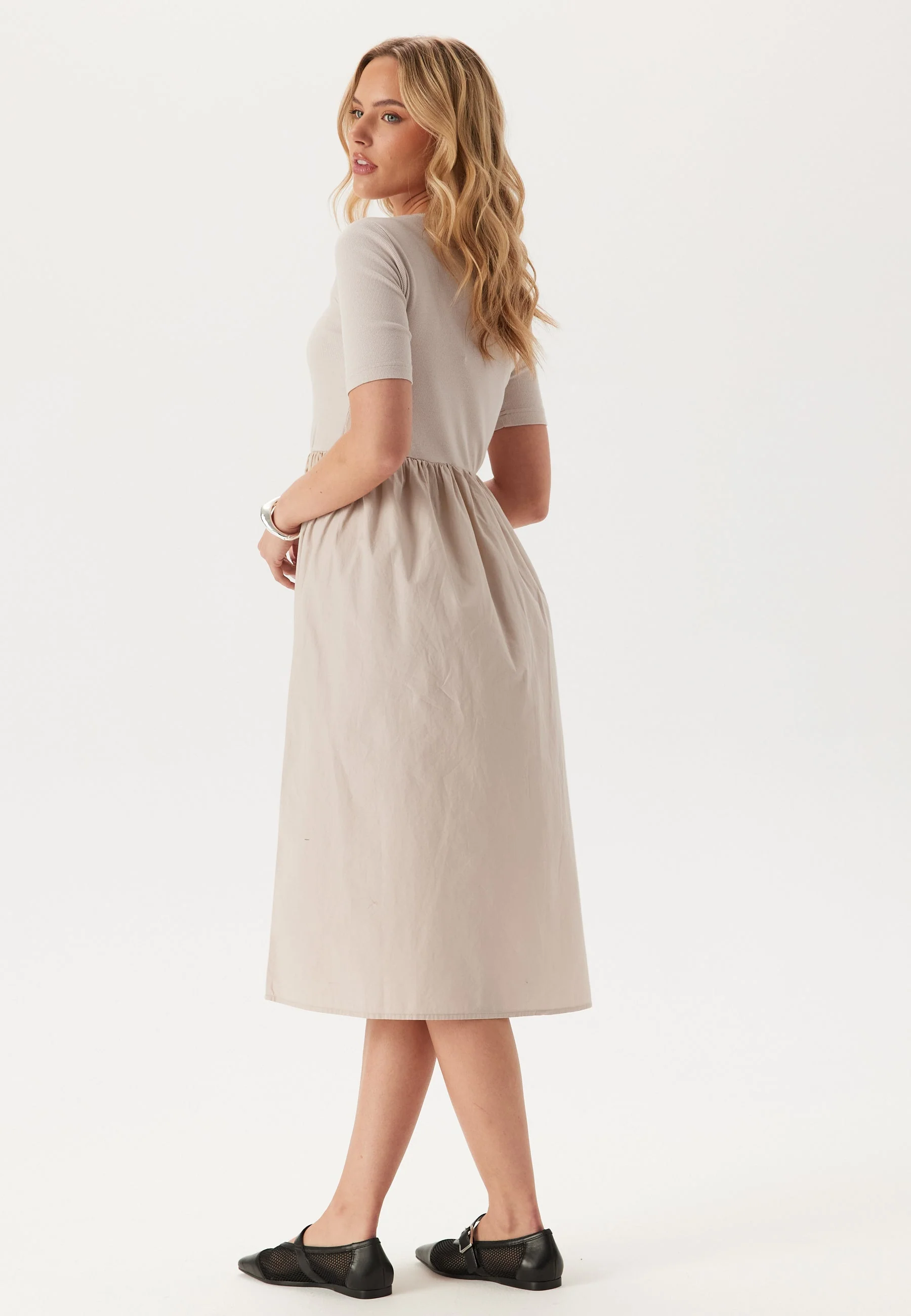Pctonya Ss Midi Dress - Image 2