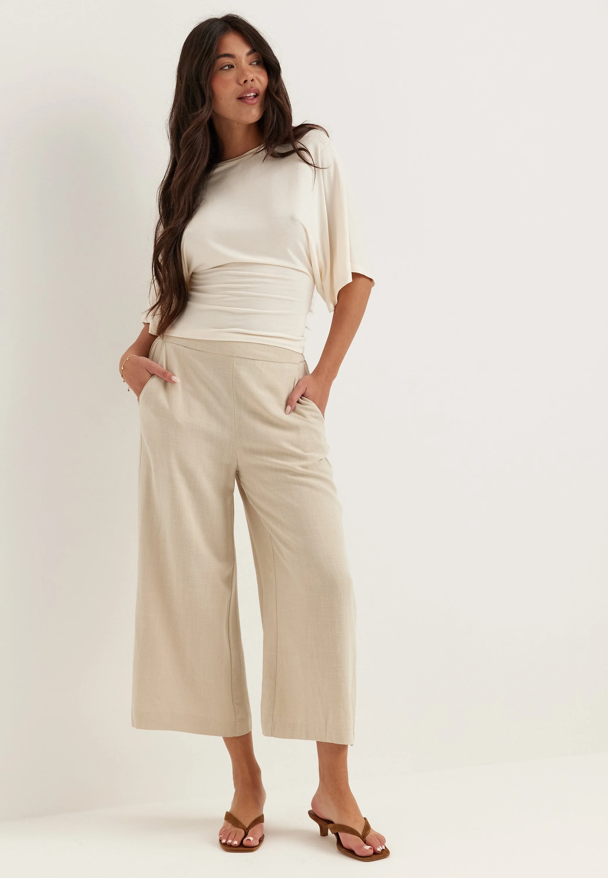 Pcvinsty Hw Culotte Pants - Image 2