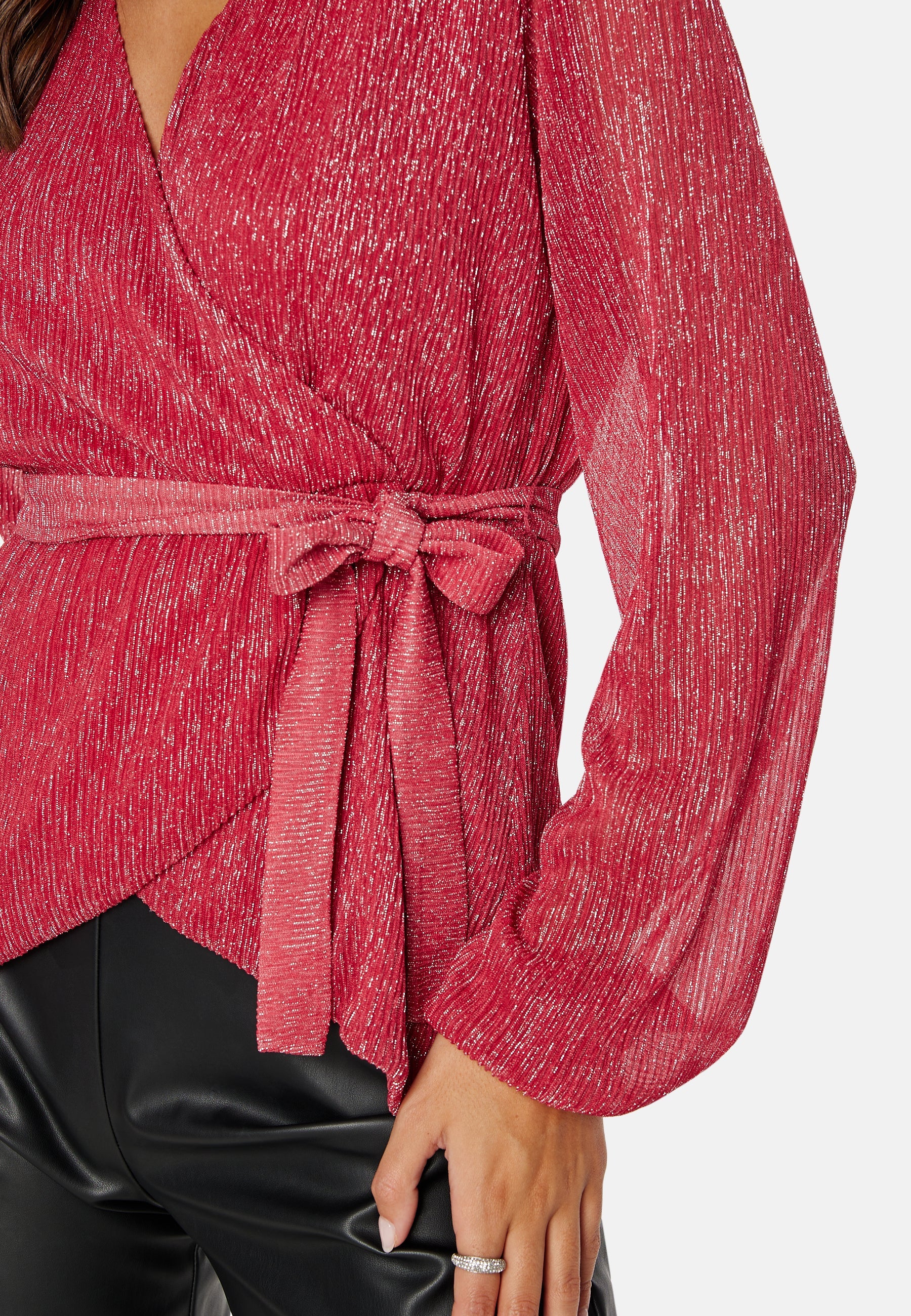Perley sparkling wrap top - Image 4