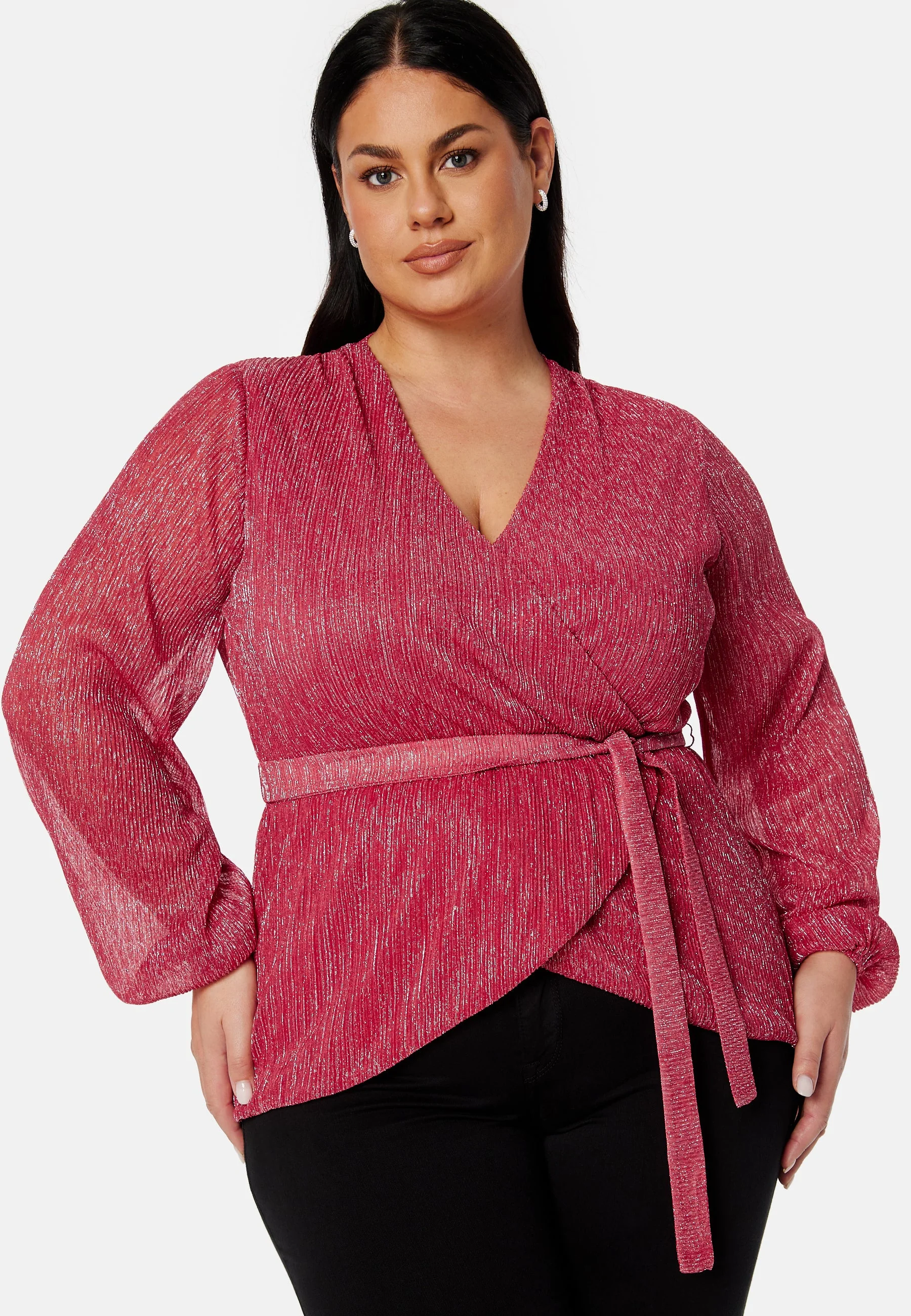 Perley sparkling wrap top - Image 5