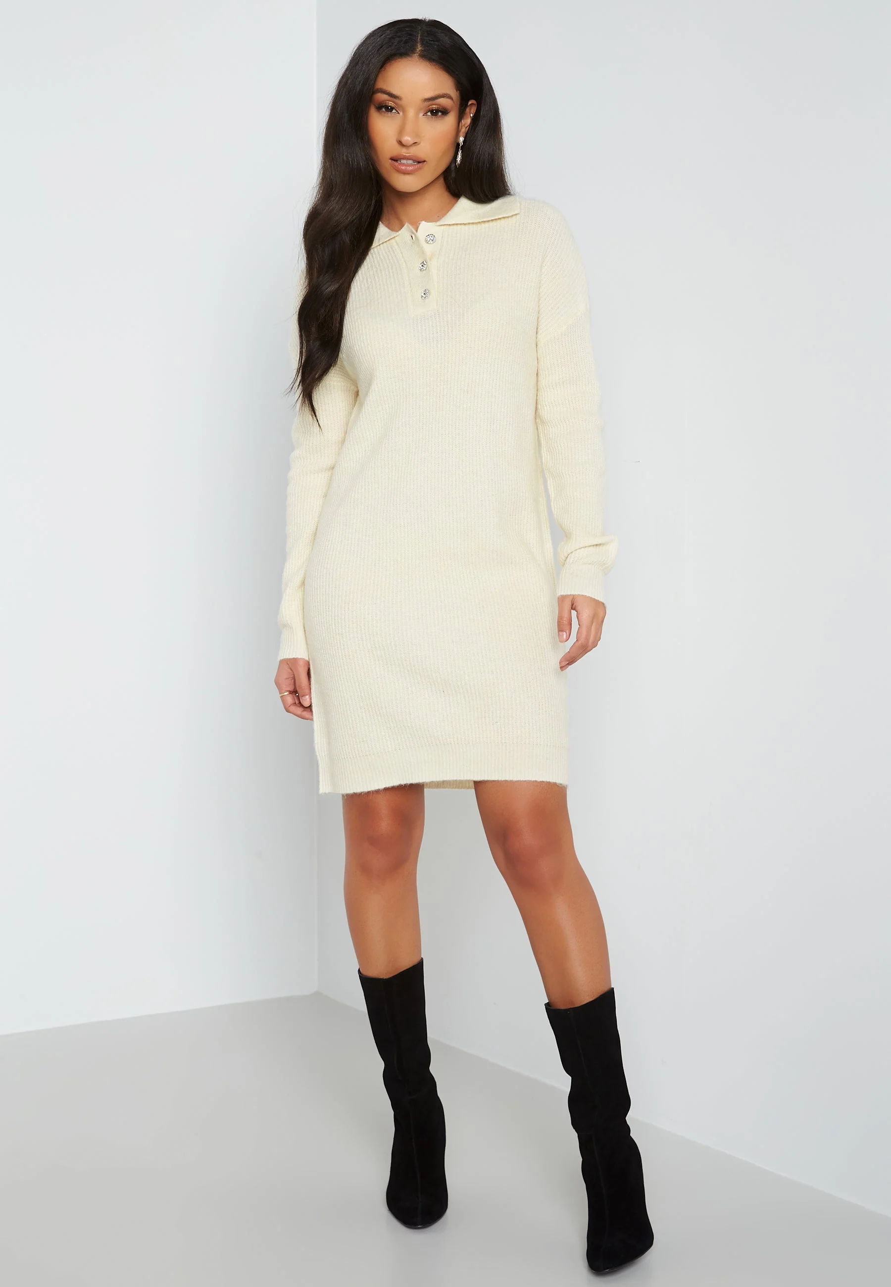 Petra LS Knit Dress - Image 2