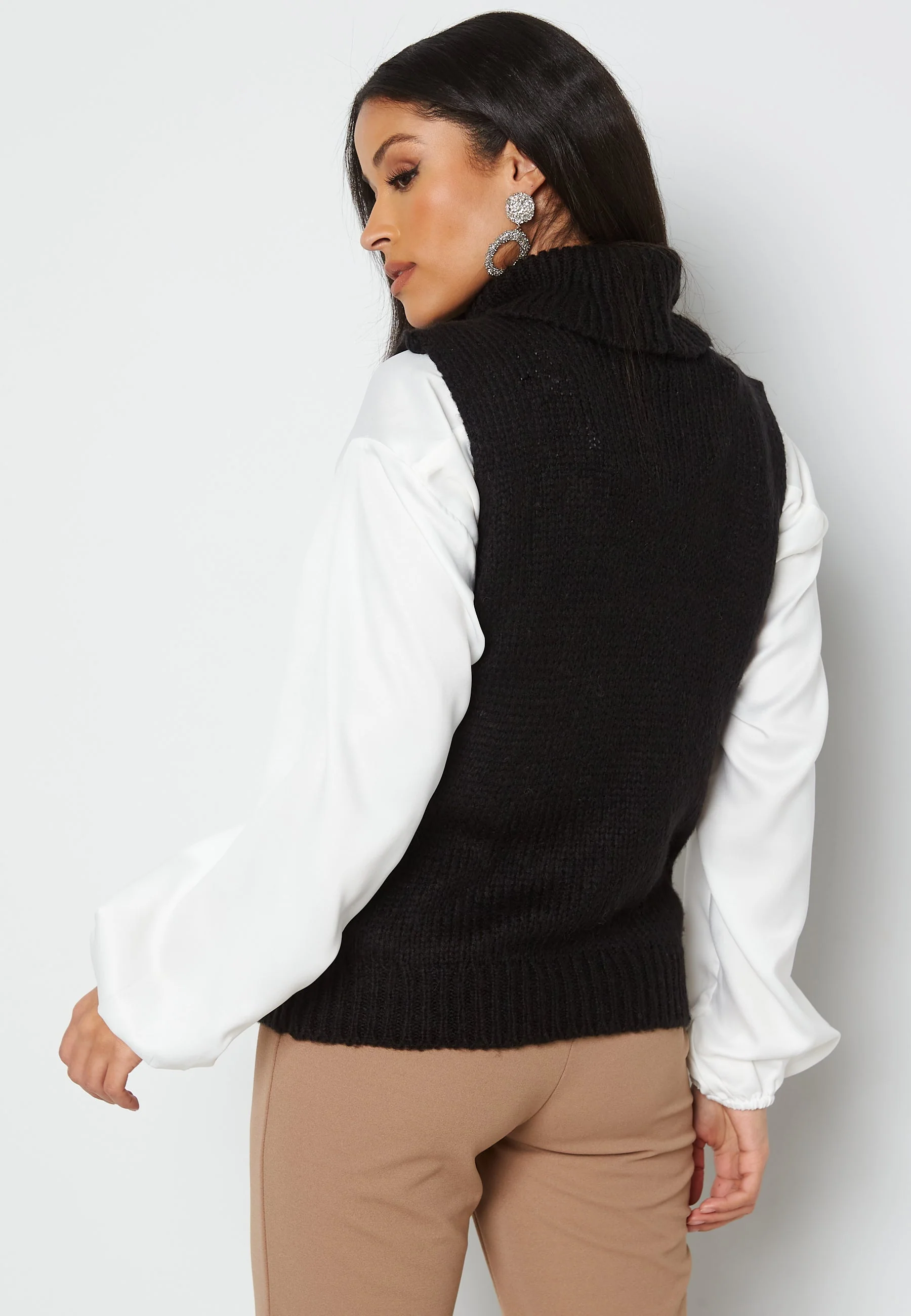 Peyton S/L Knit Waistcoat - Image 3