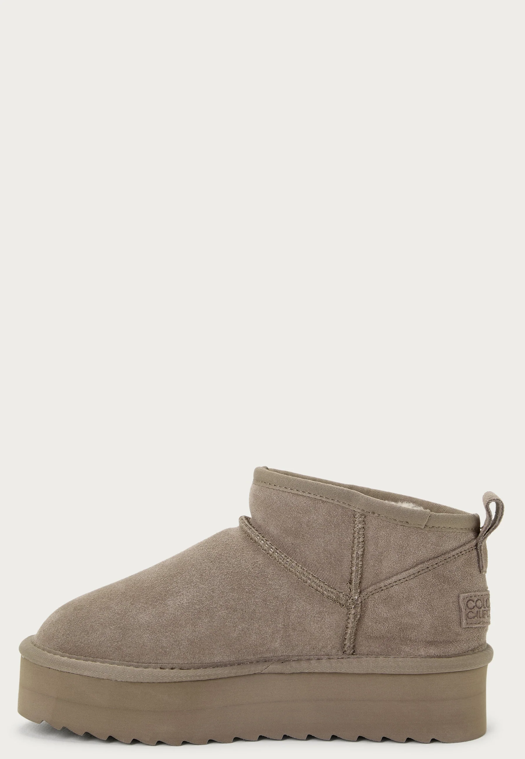 Platform Winter Boot In Suede - Image 3