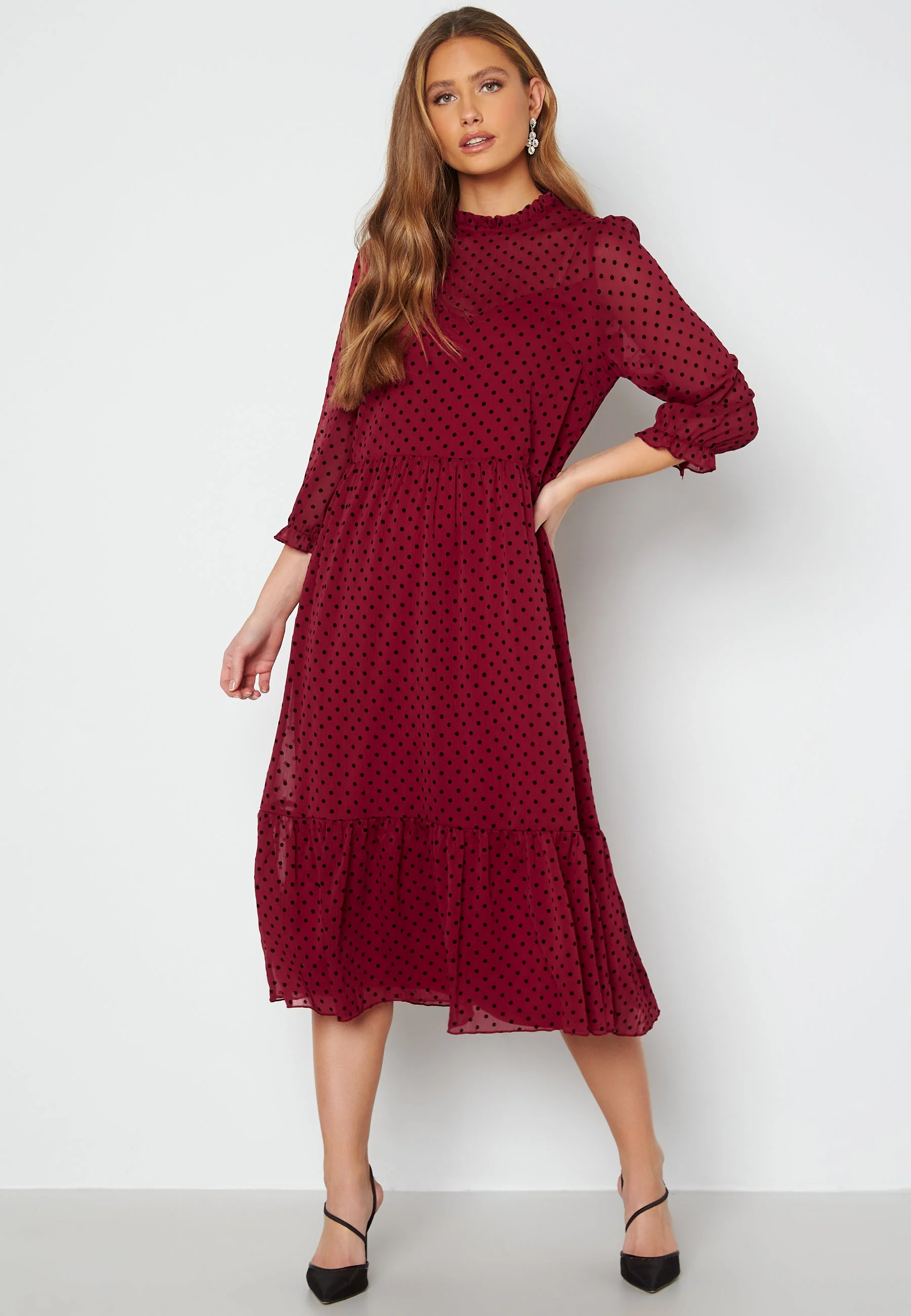 Portia dot dress