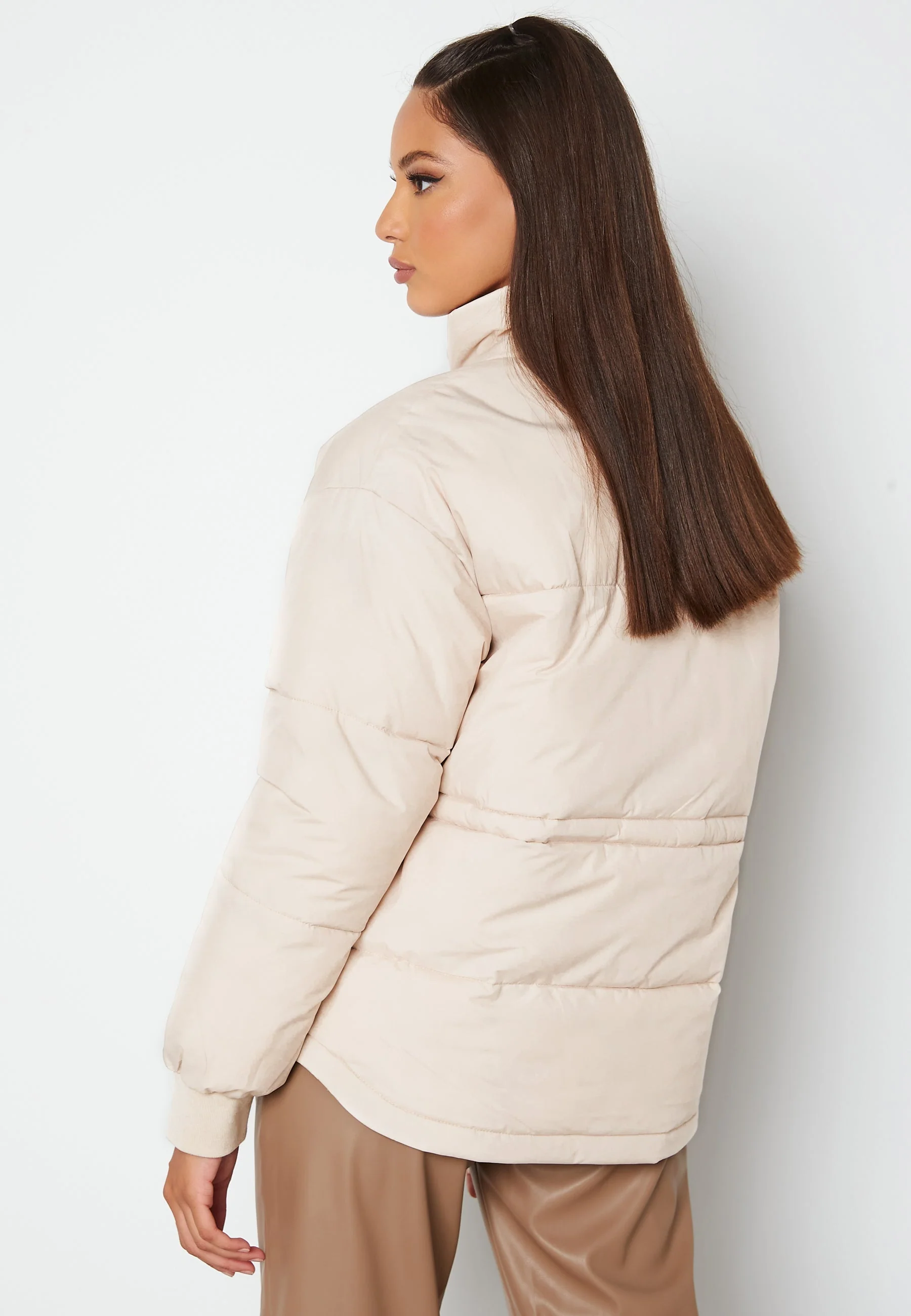 Rahima Drawstring Waist Puffer Jacket - Image 3
