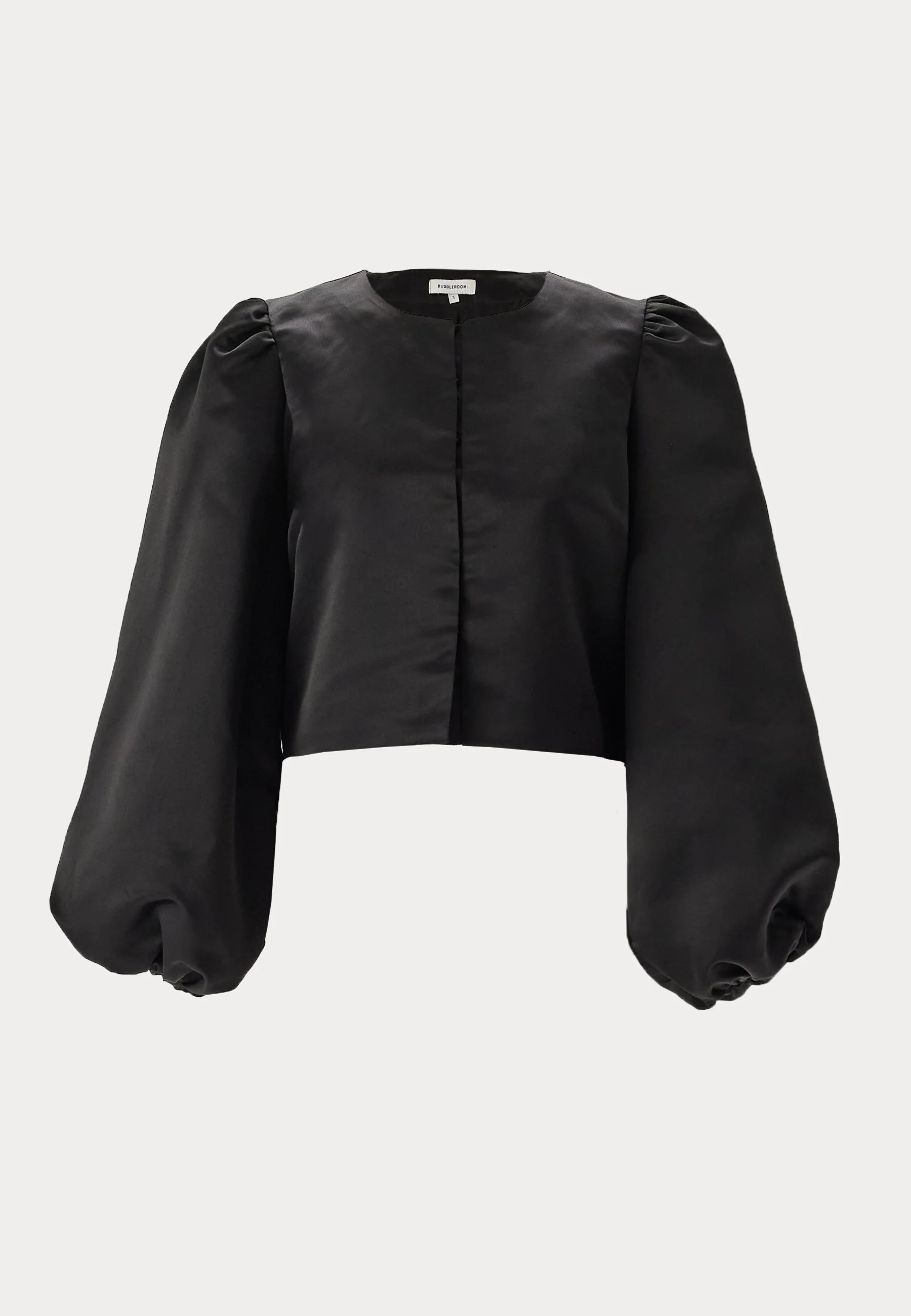 Round Neck Puff Sleeve Blouse - Image 5