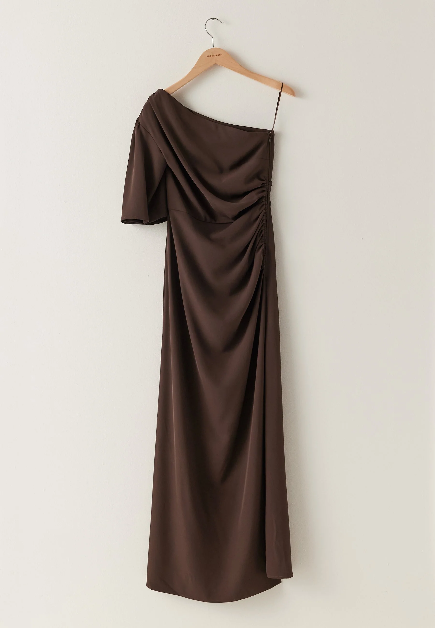 Ruched One Shoulder Gown - Image 5