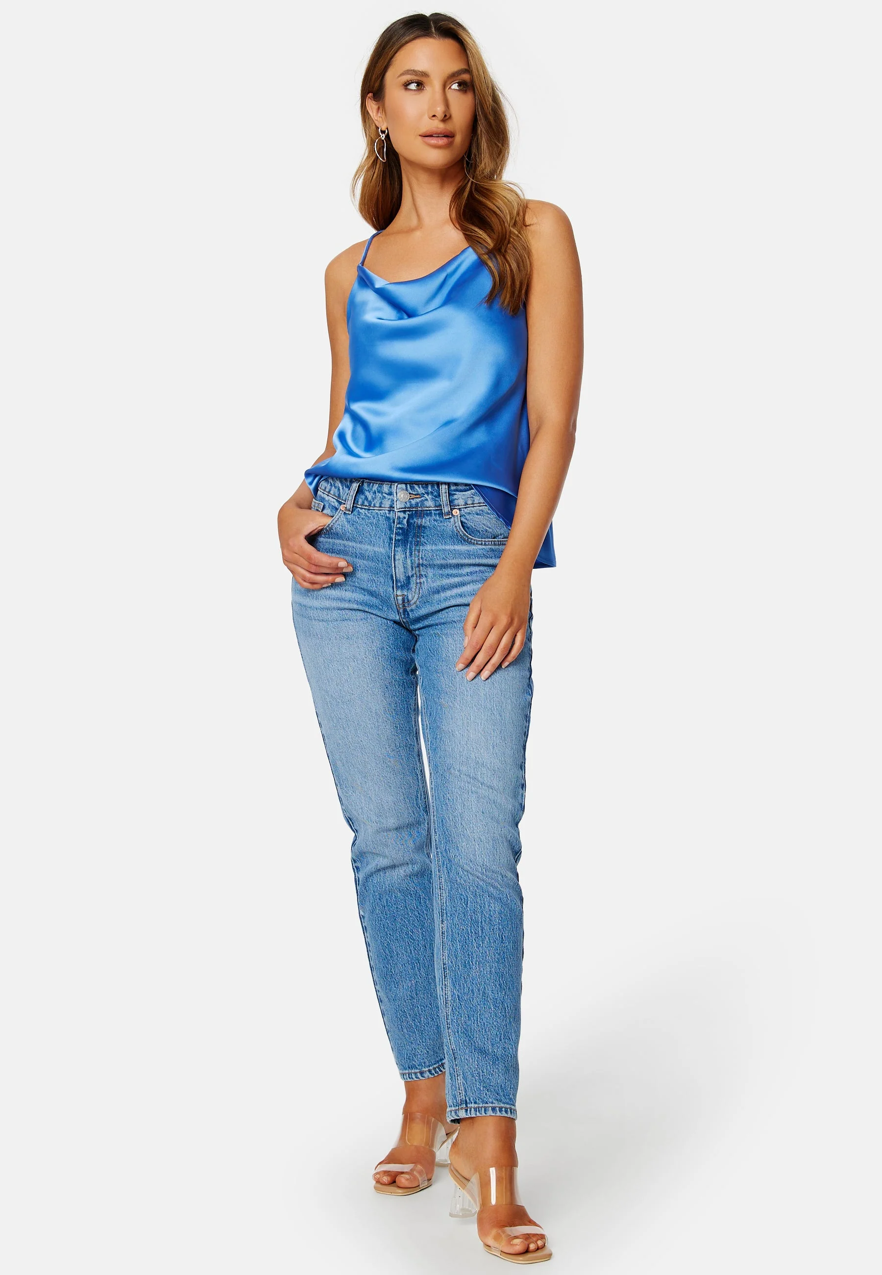 Sateen Singlet Top - Image 4