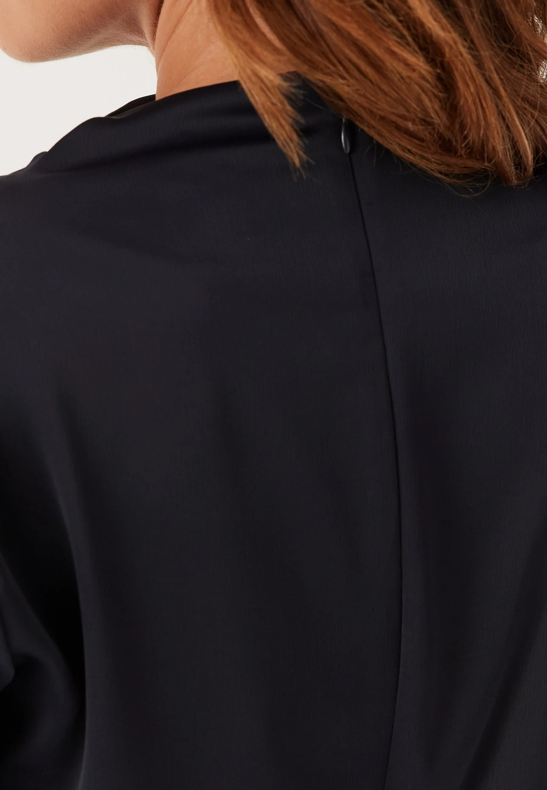 Satin Cowl Neck Midi Dress - Image 7