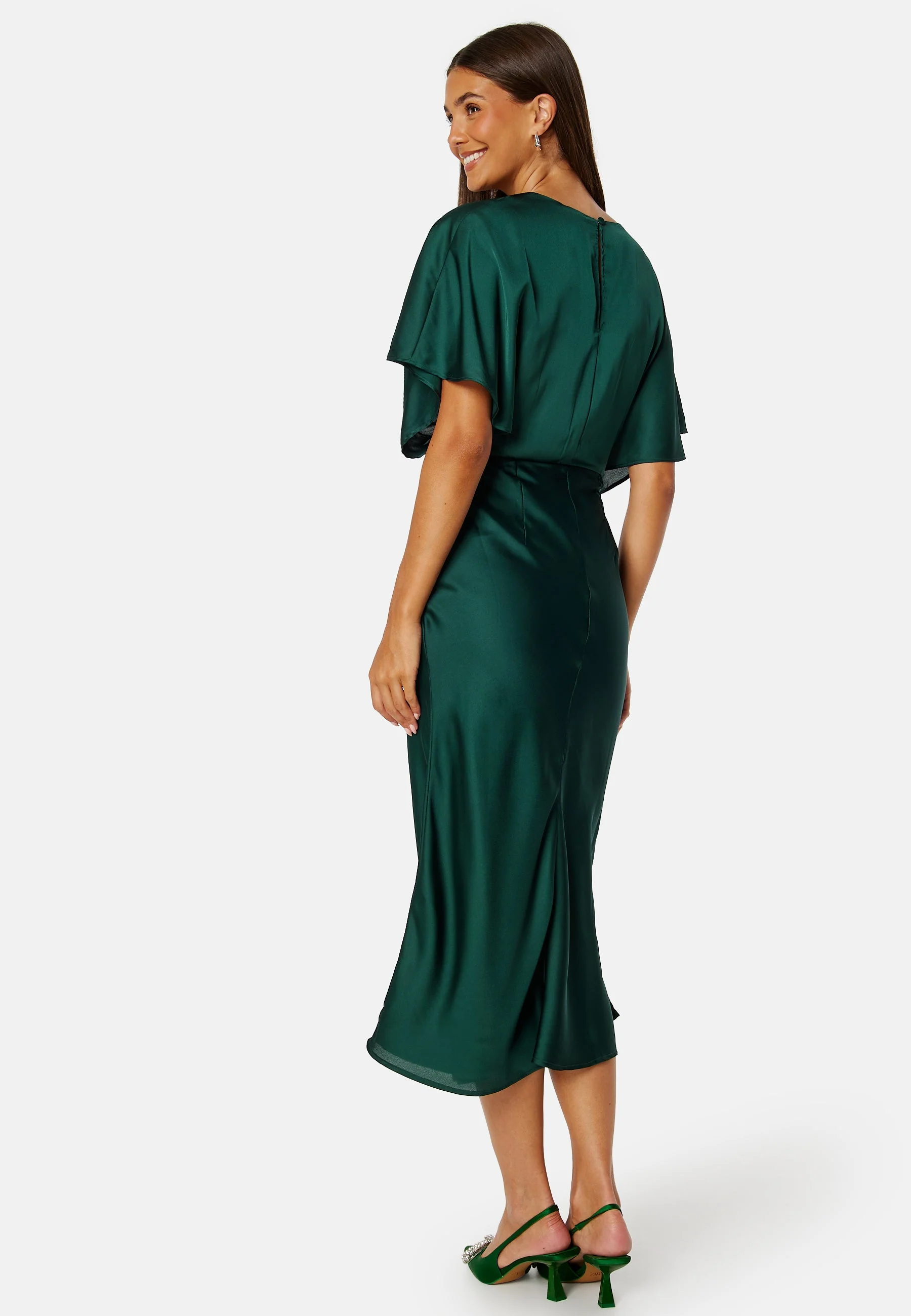 Selena Satin Dress - Image 2