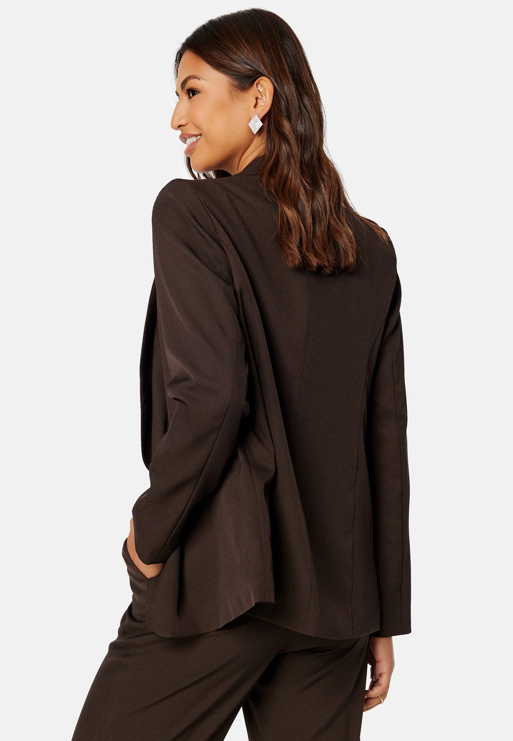 Shawl Collar Regular L/S Blazer - Image 3