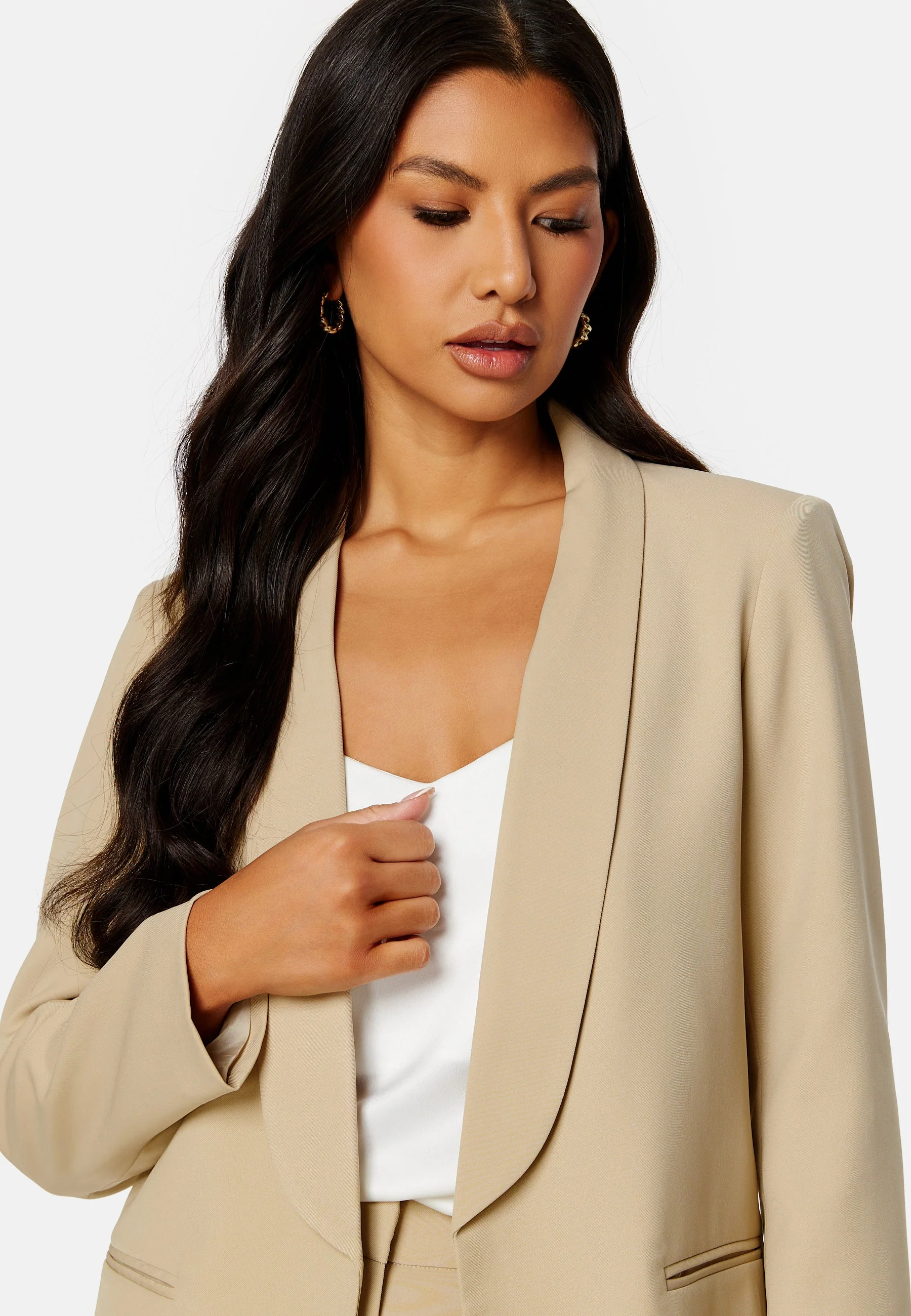 Shawl Collar Regular L/S Blazer - Image 5