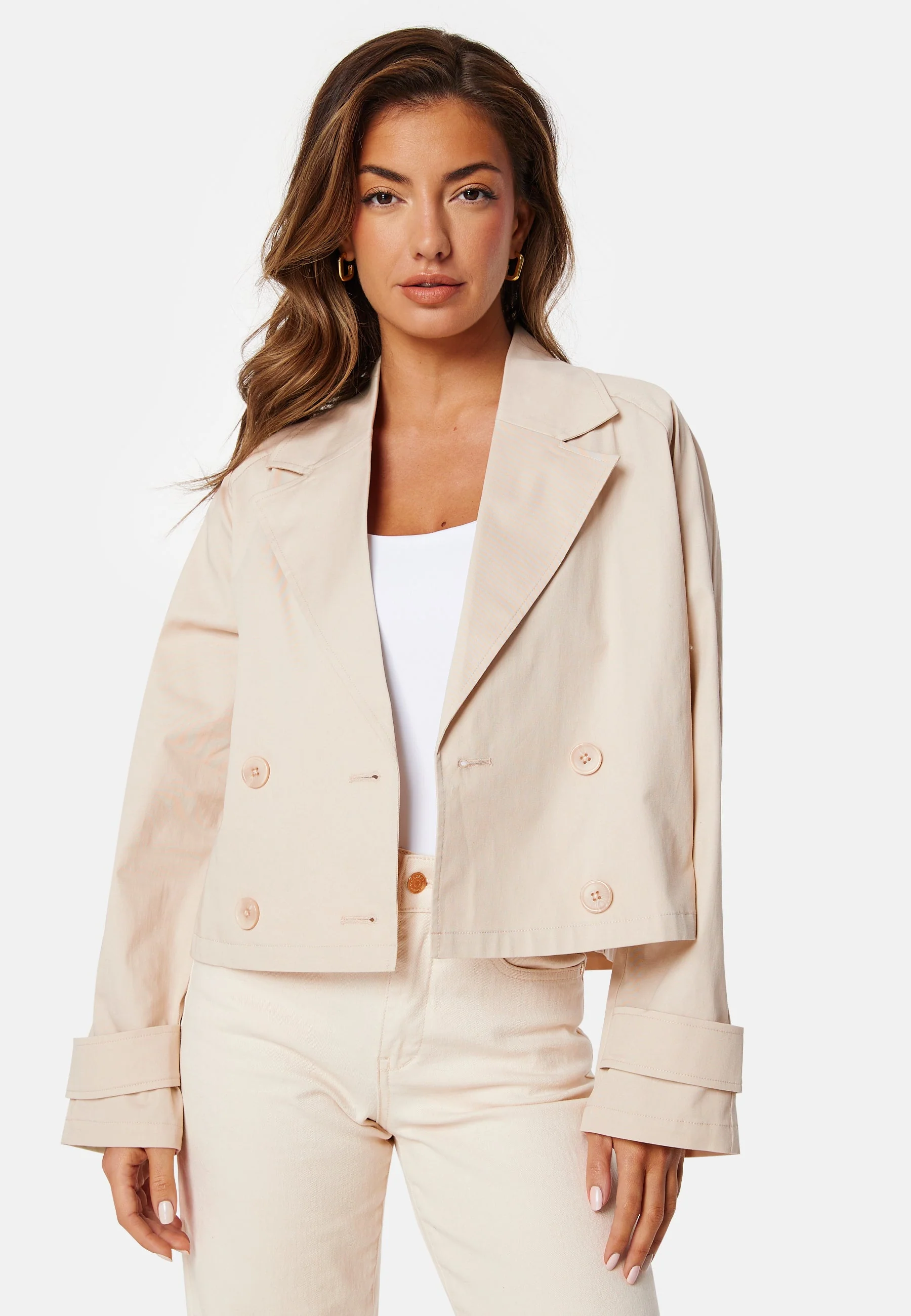 Short Trench Coat - Image 2