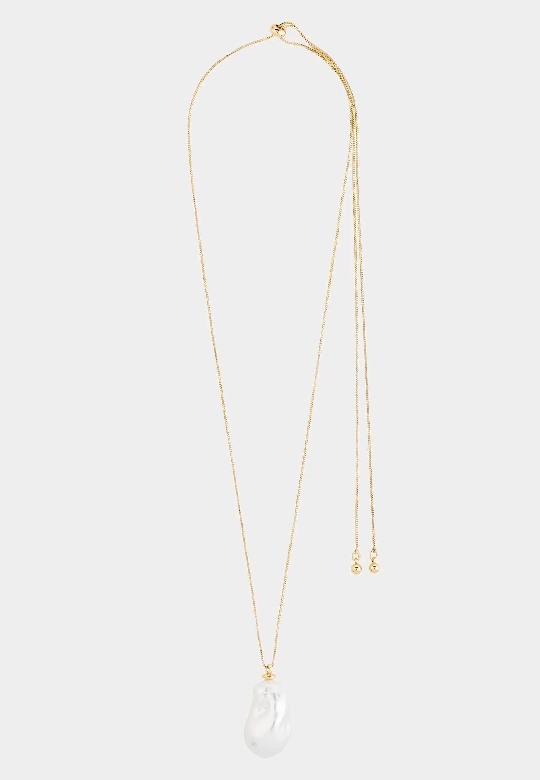 Sky Pearl Necklace Gold-plated - Image 5