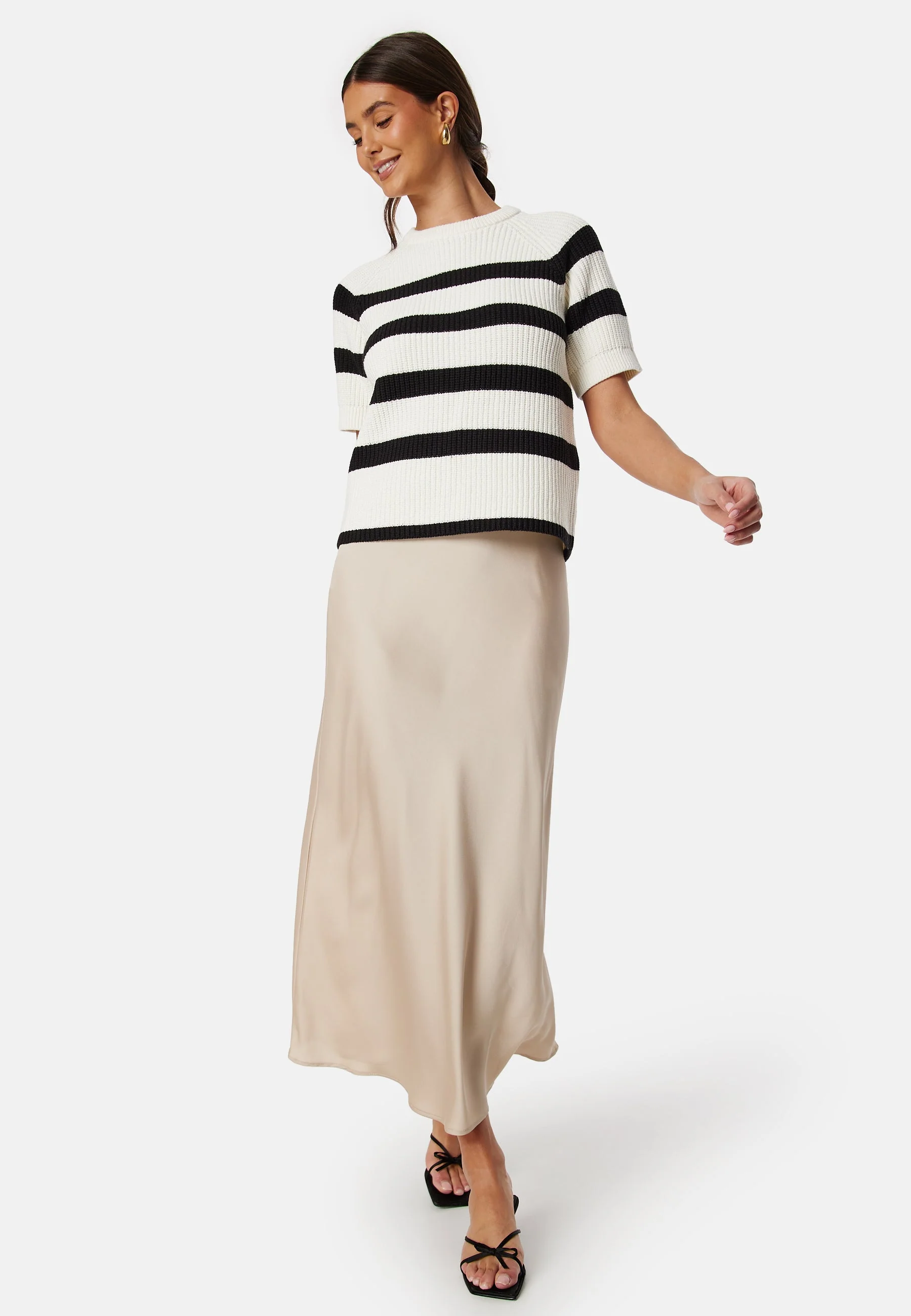 Slfbloomie SS Knit O-Neck - Image 3