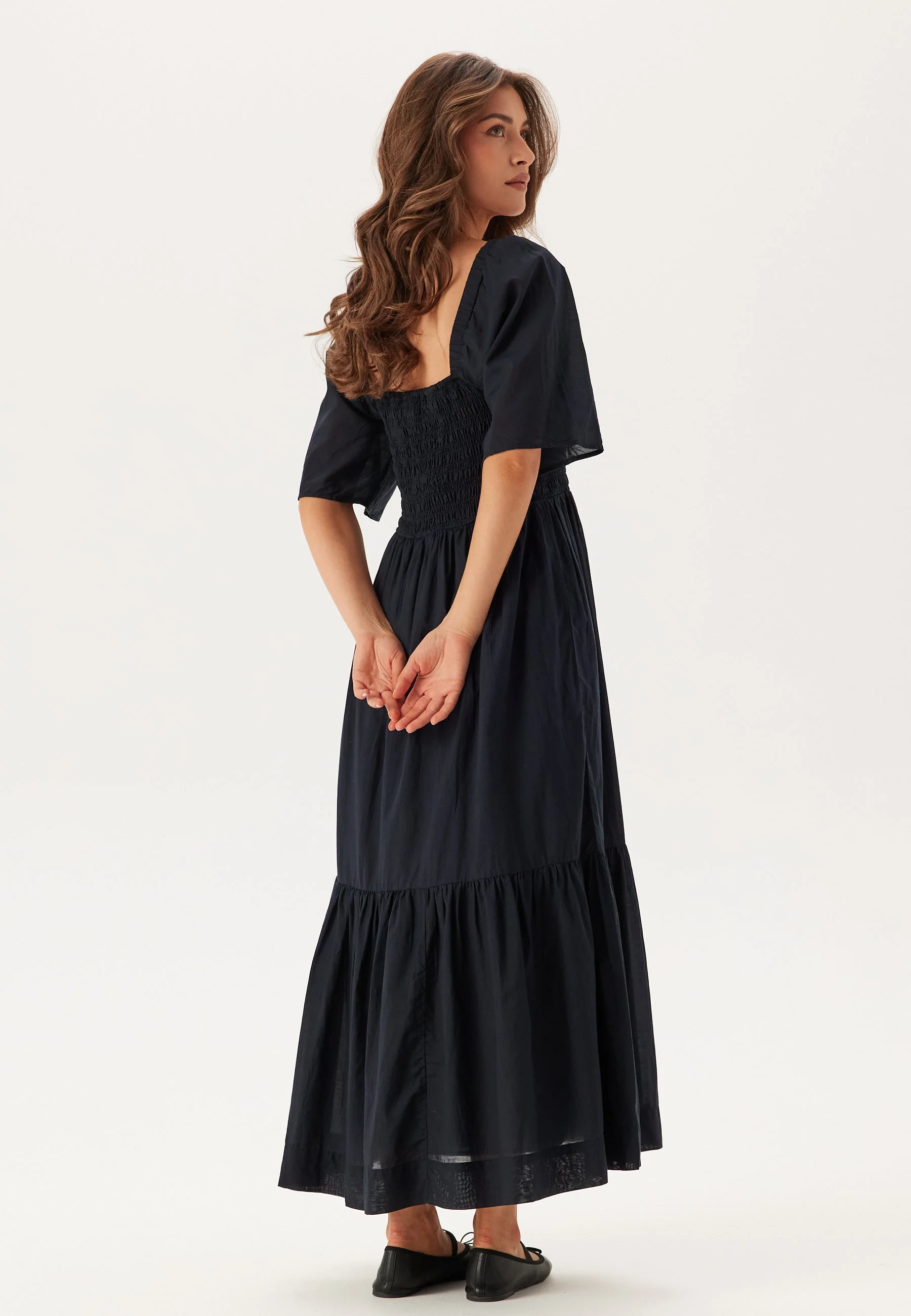 Slfdora Ss Ankle Dress - Image 2