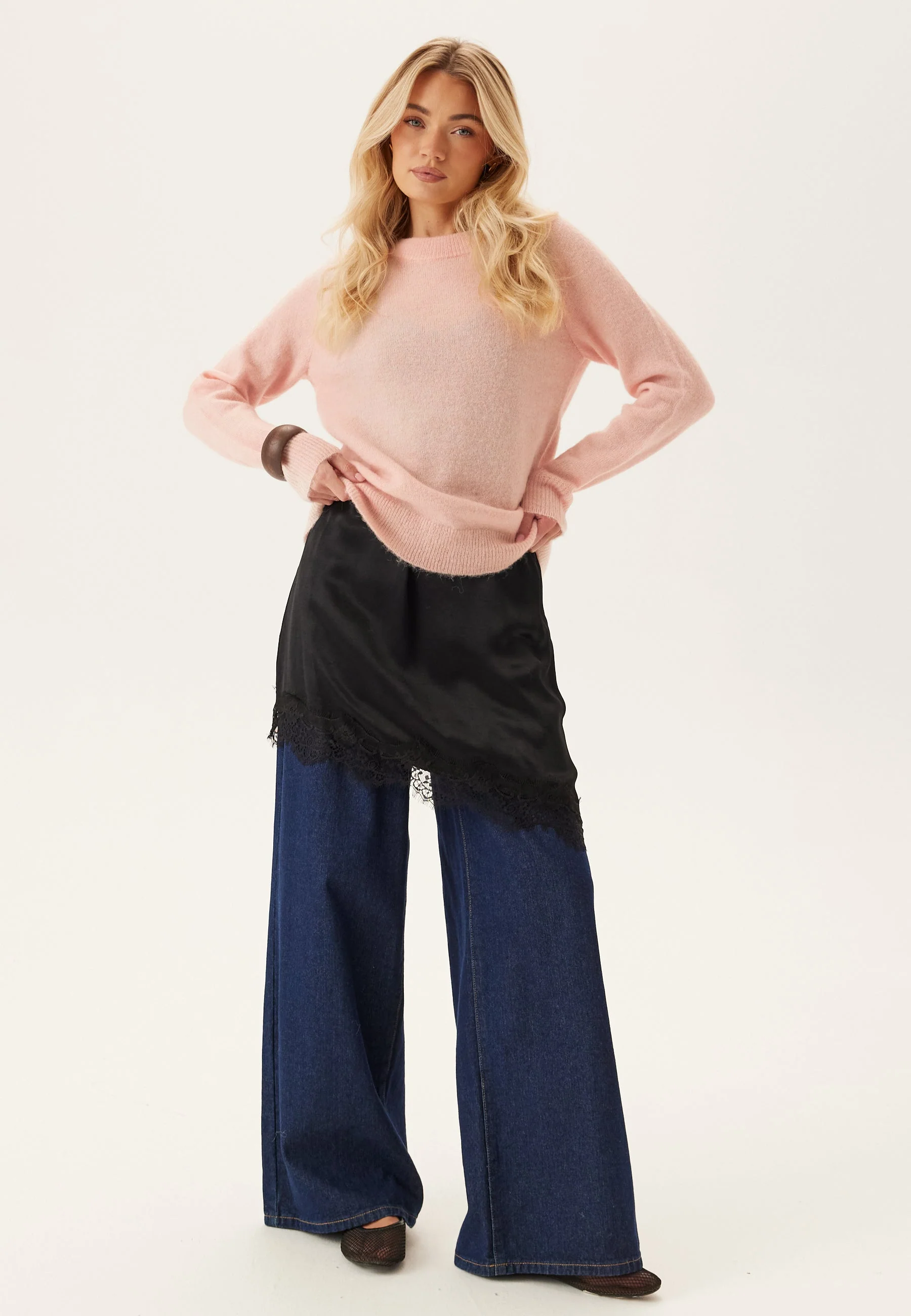 Slflulu LS Knit O-Neck - Image 3