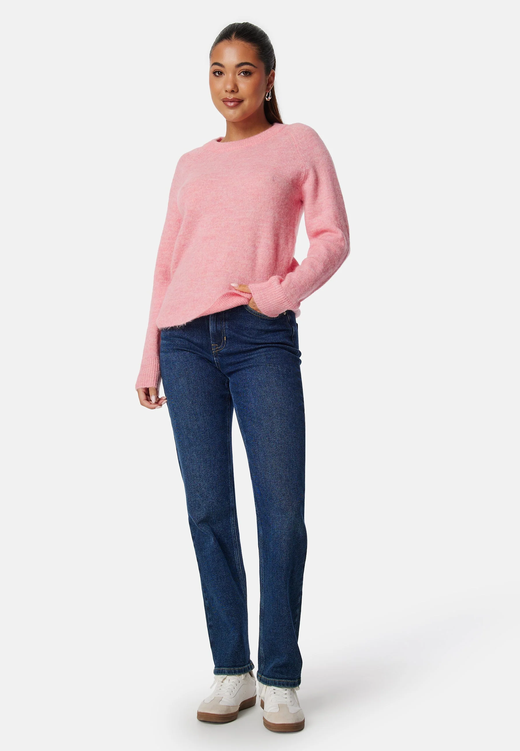 Slflulu LS Knit O-Neck - Image 3