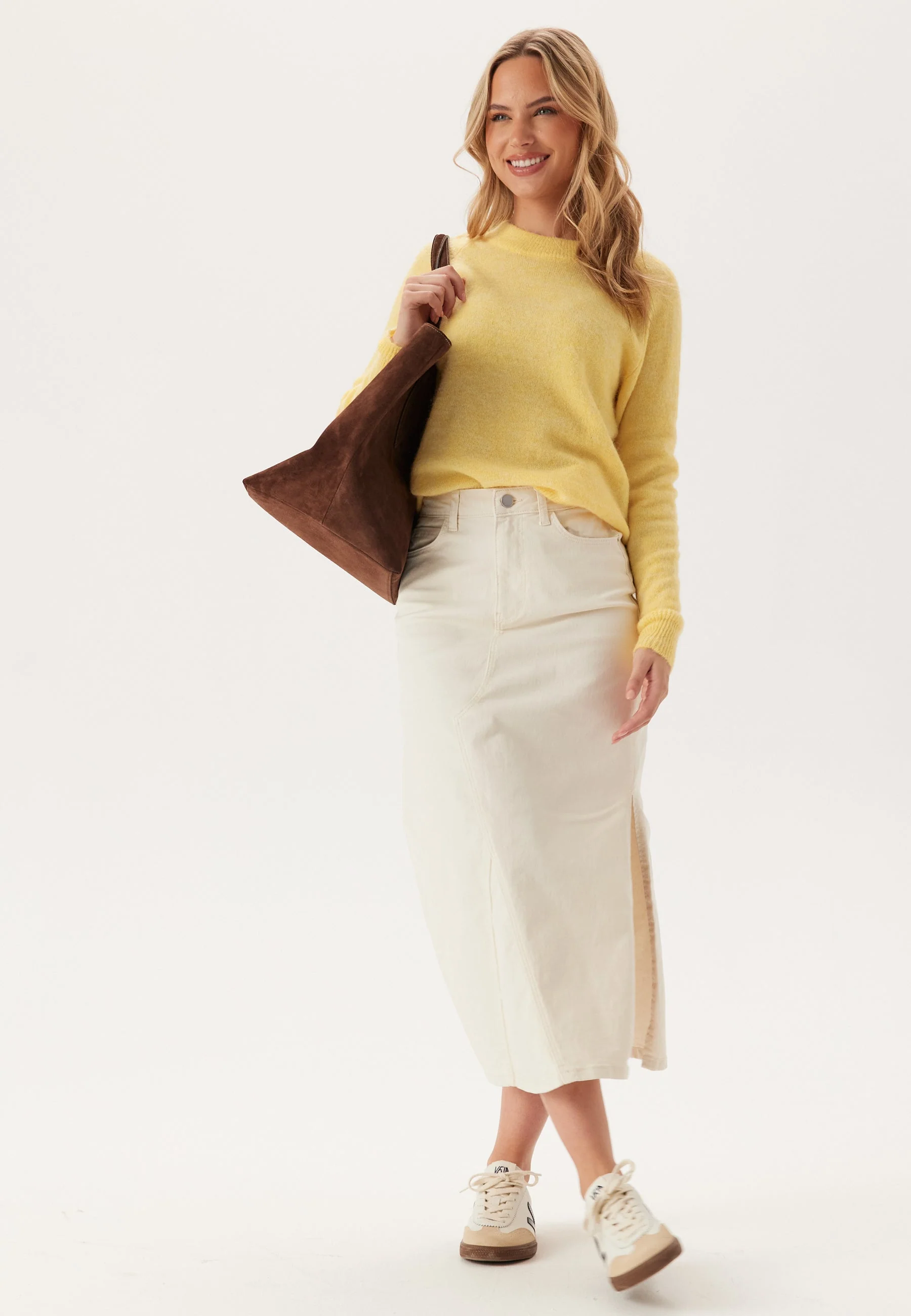 Slflulu LS Knit O-Neck - Image 3