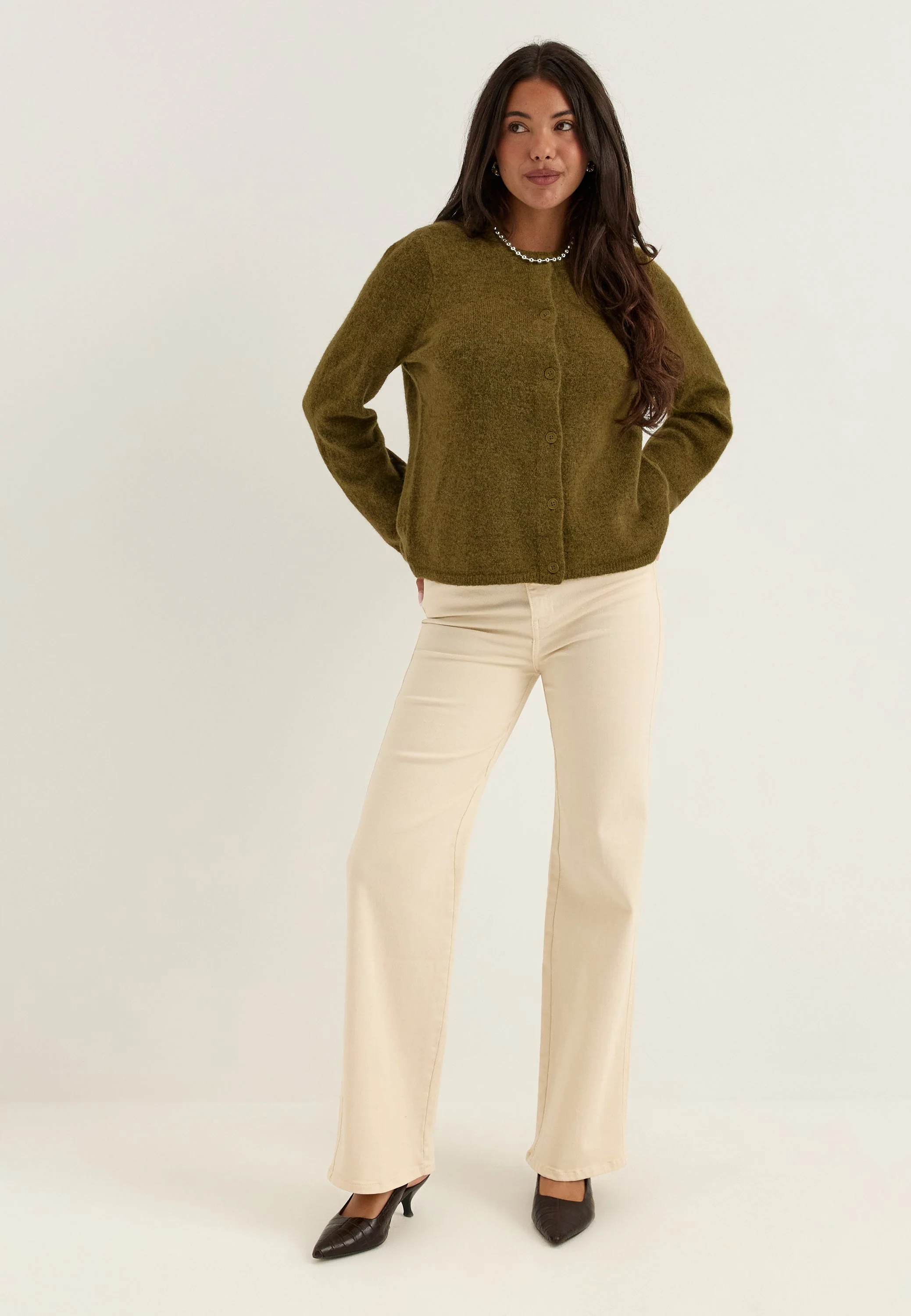 Slflulu New Ls Knit Cardigan - Image 4