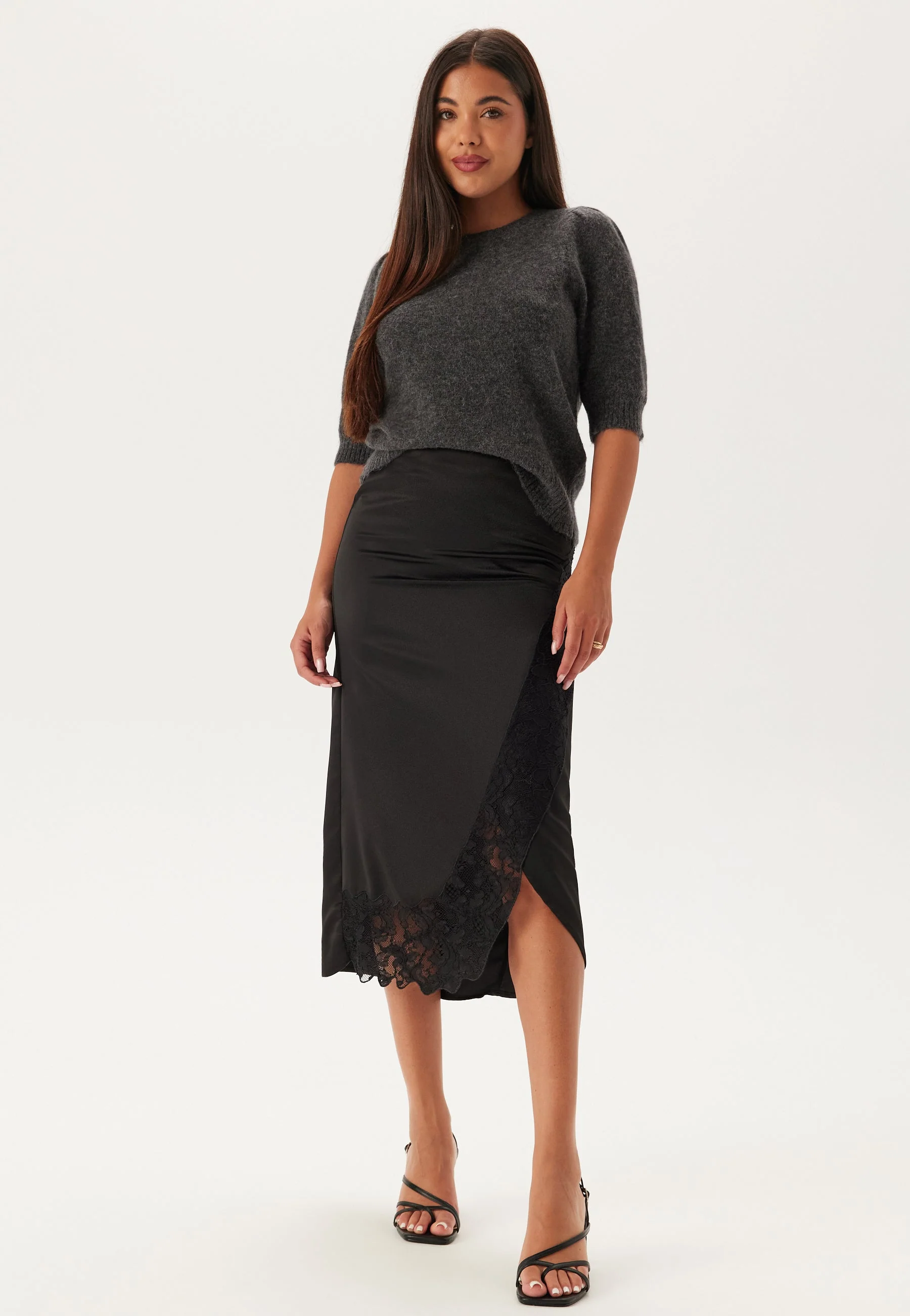 Slflulu Ss Open Back Knit O_x0 - Image 3
