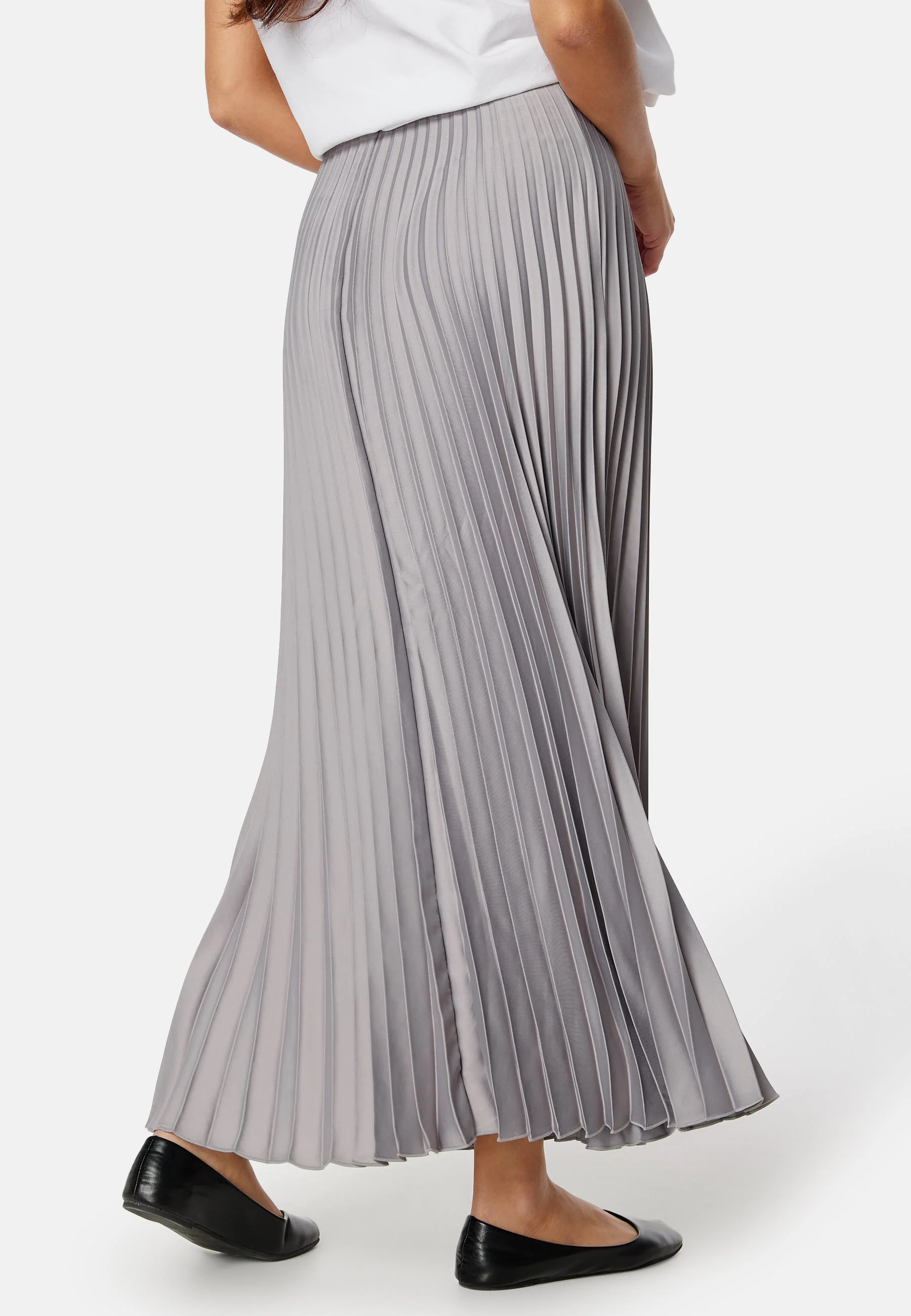 Slftina Long Plisse Skirt - Image 3