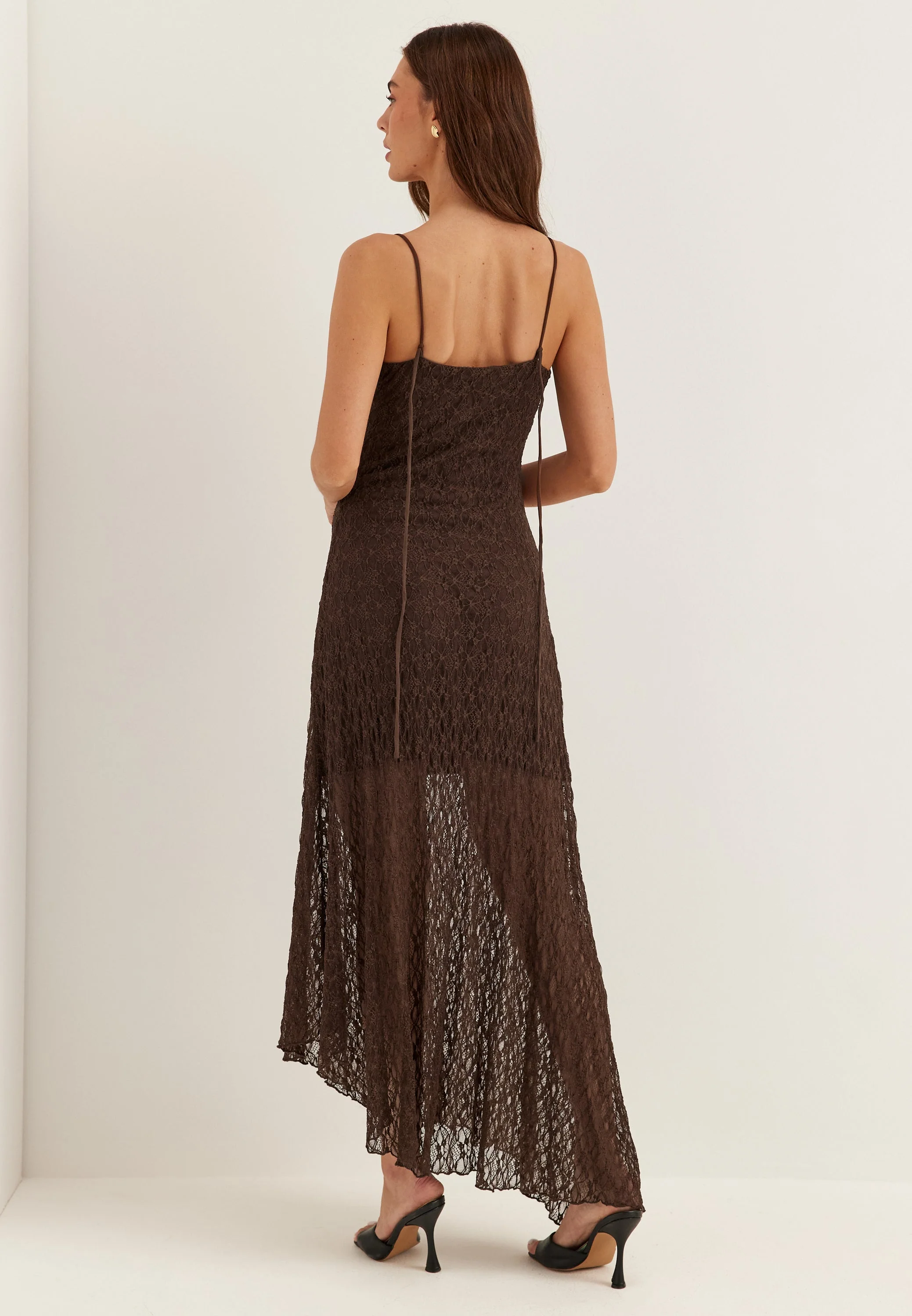 Slip Lace Ankle Dress - Image 3