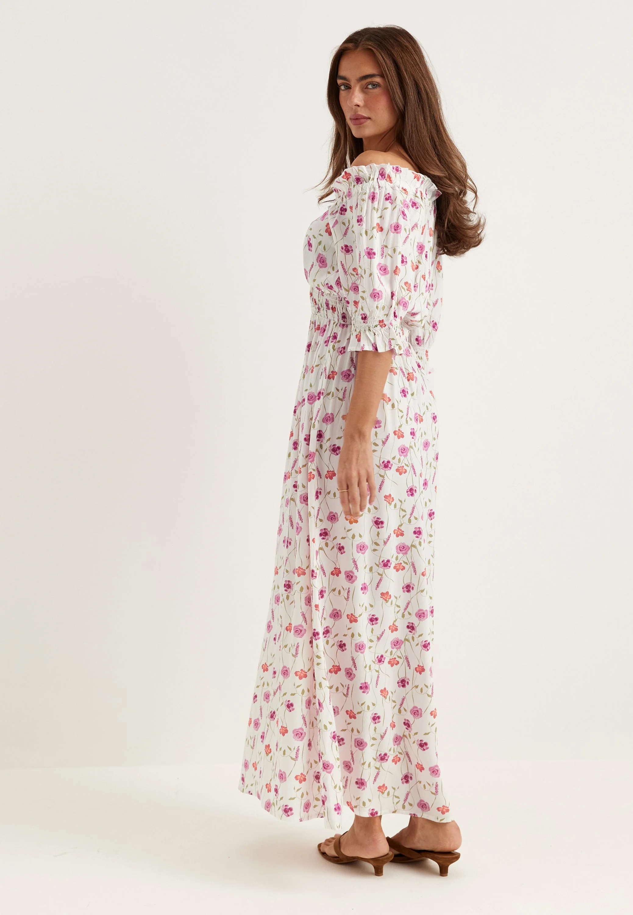 Smock Maxi Dress - Image 4