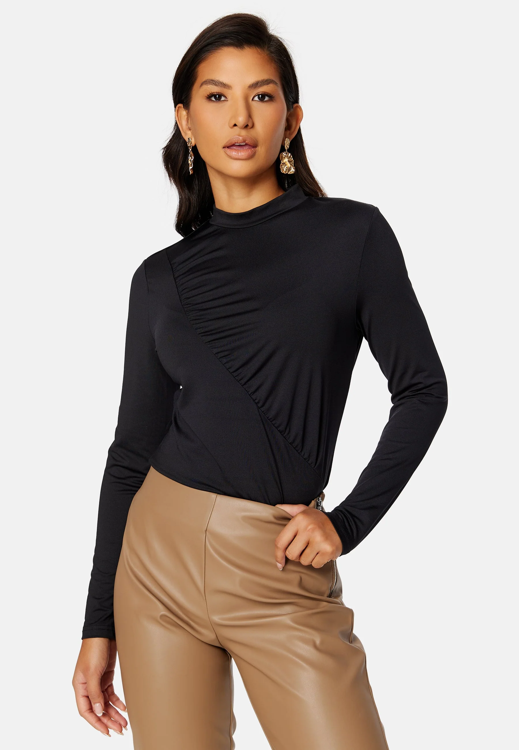 Sofie L/S Gathering Top
