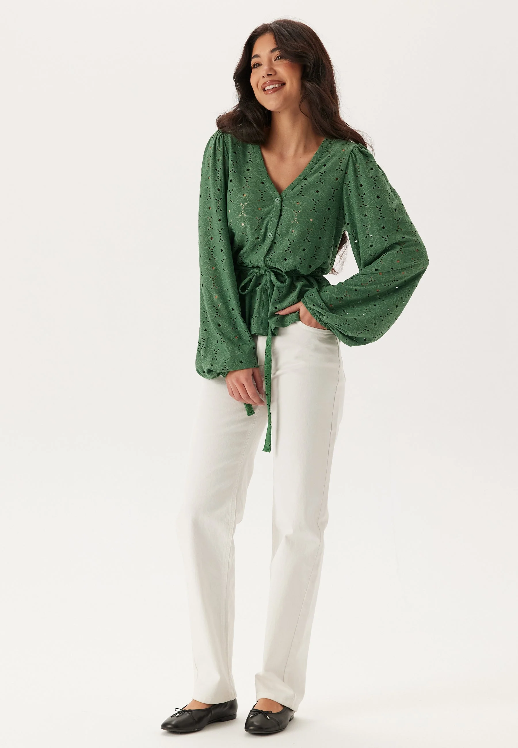 Soft Broderie Anglaise Top - Image 3