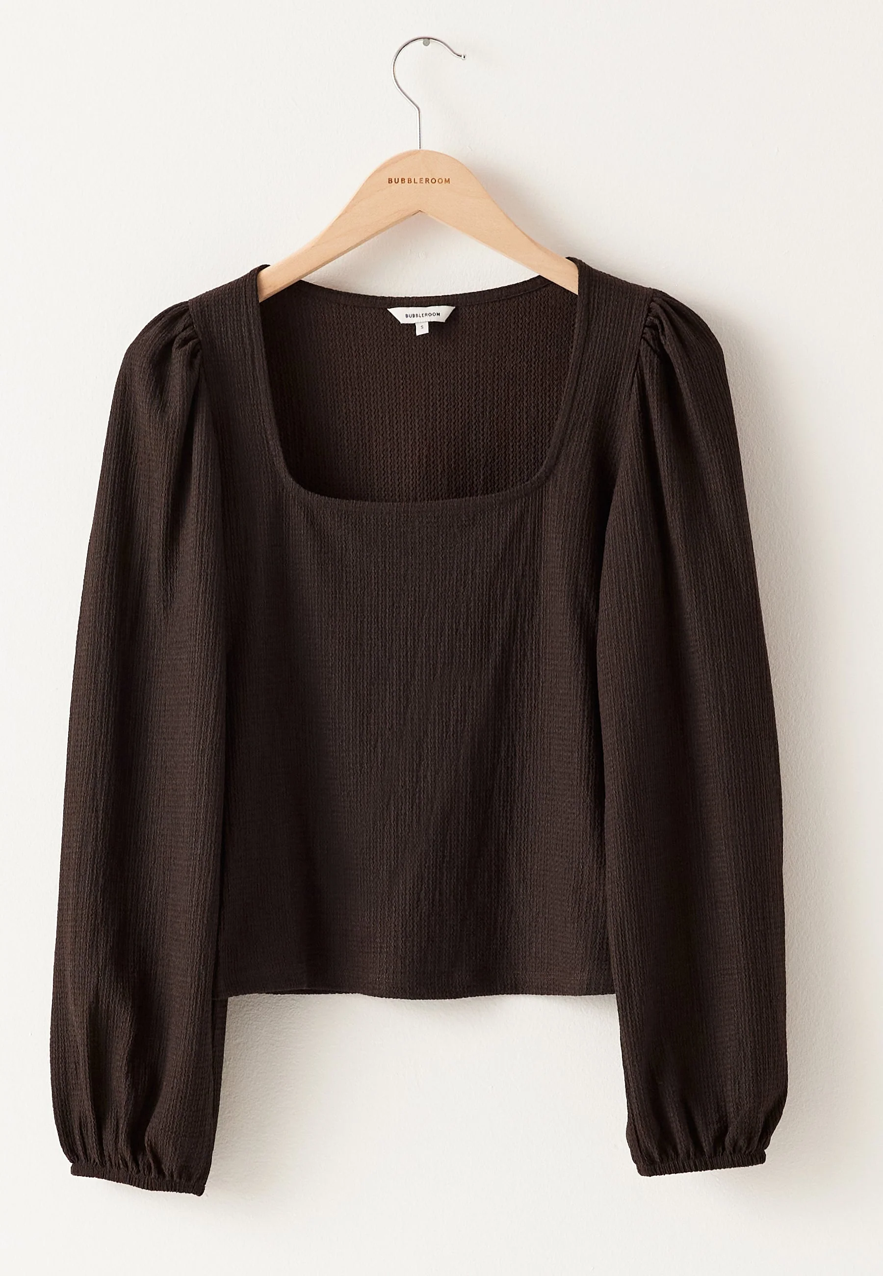 Square Neck Balloon Sleeve Top - Image 5
