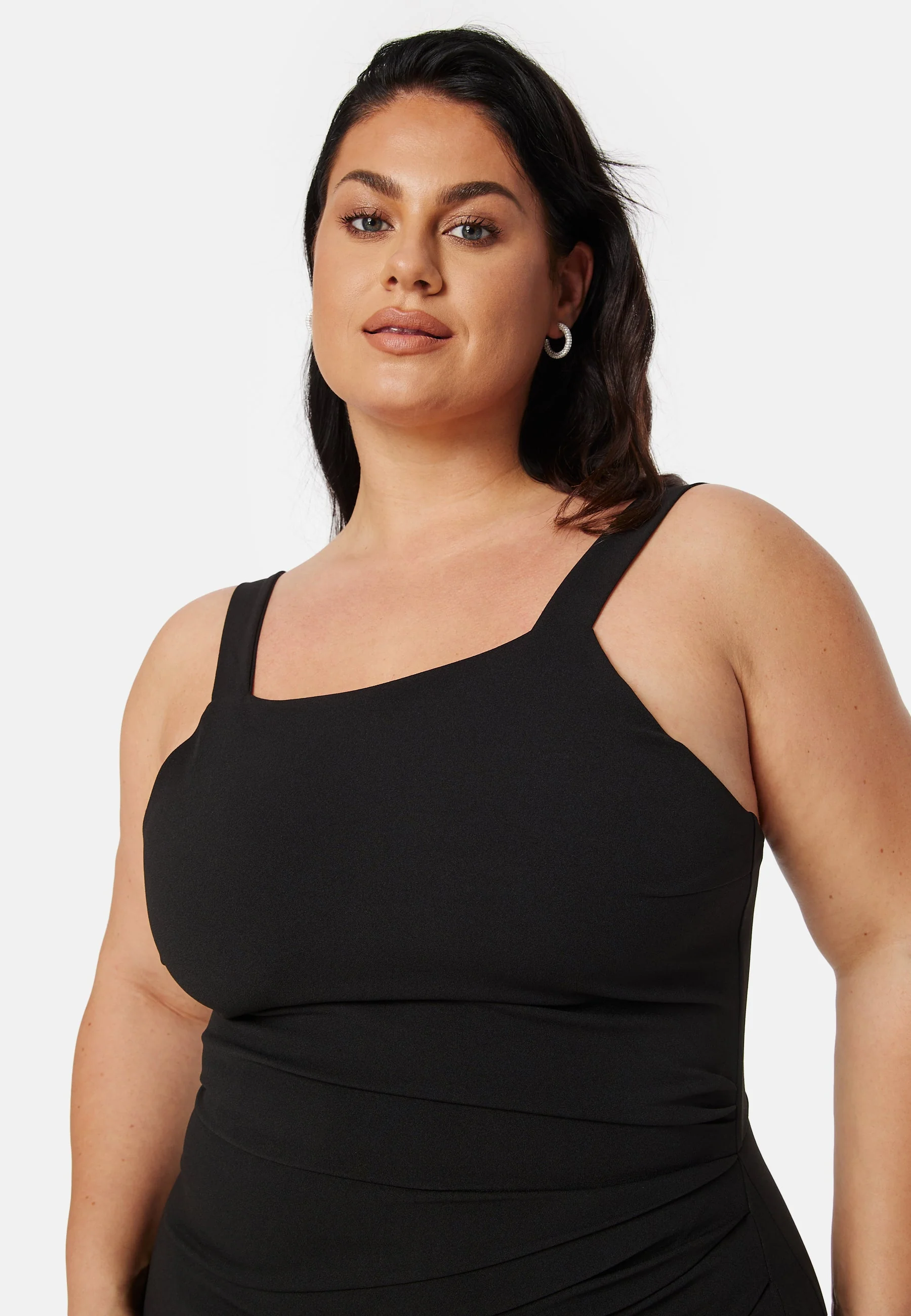 Square neck slit maxi dress - Image 9