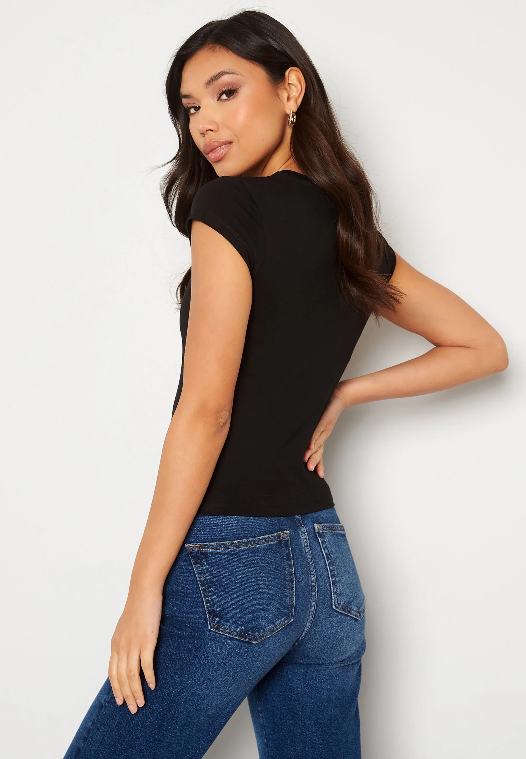 Stacked Logo Tight Tee - Image 3