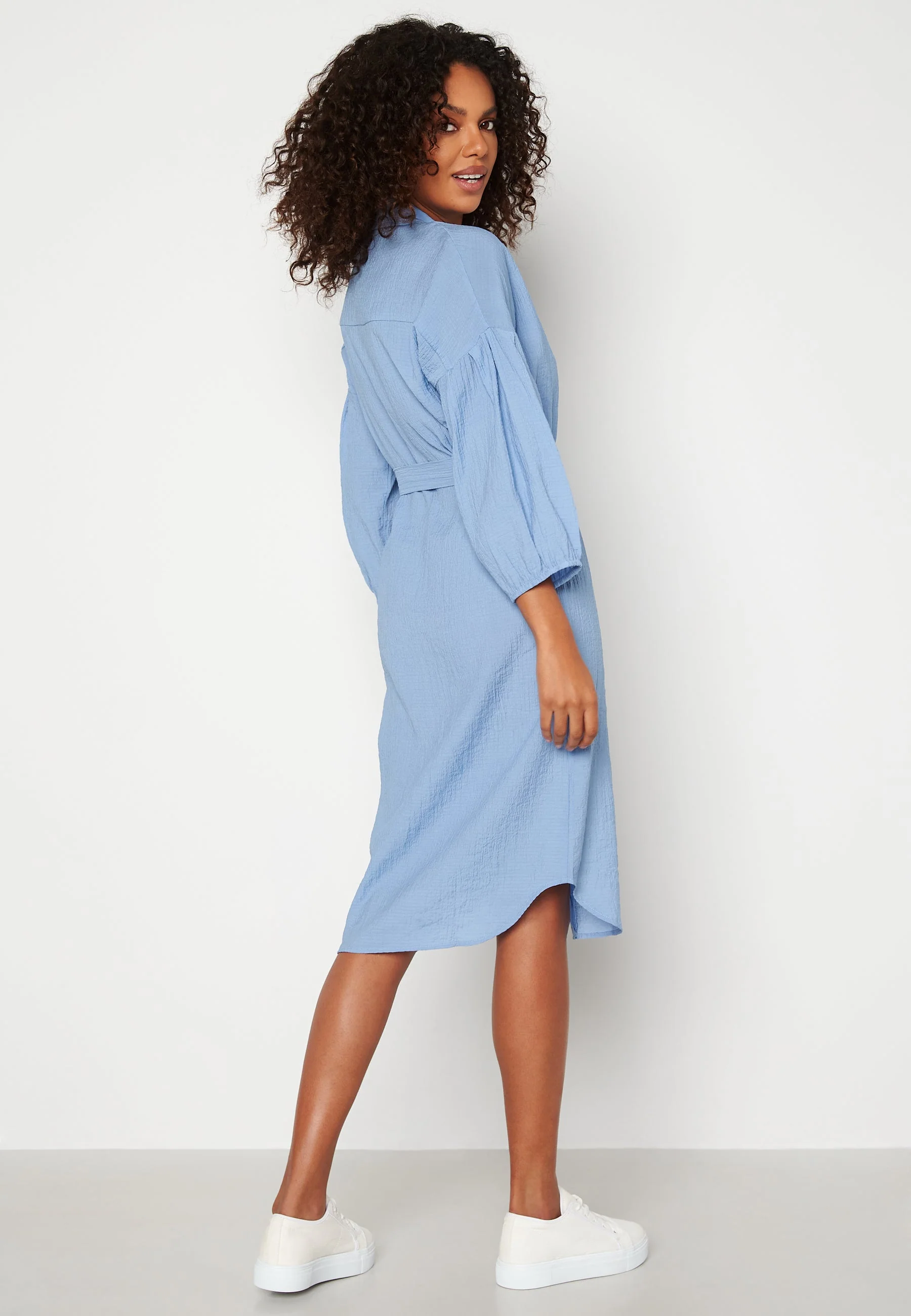 Stacy 3/4 Shirt Dress - Image 2