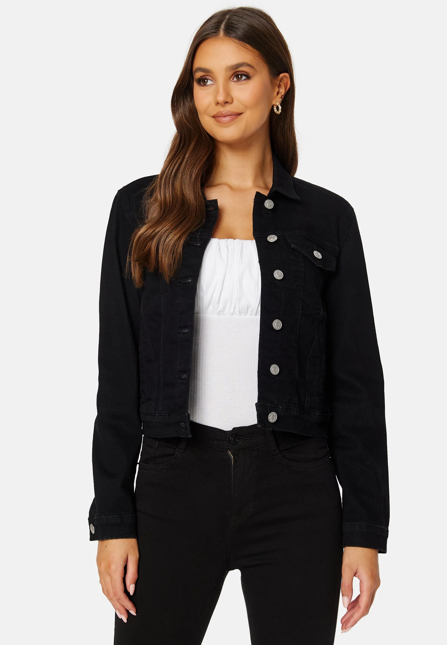 Stretch Denim Jacket - Image 6