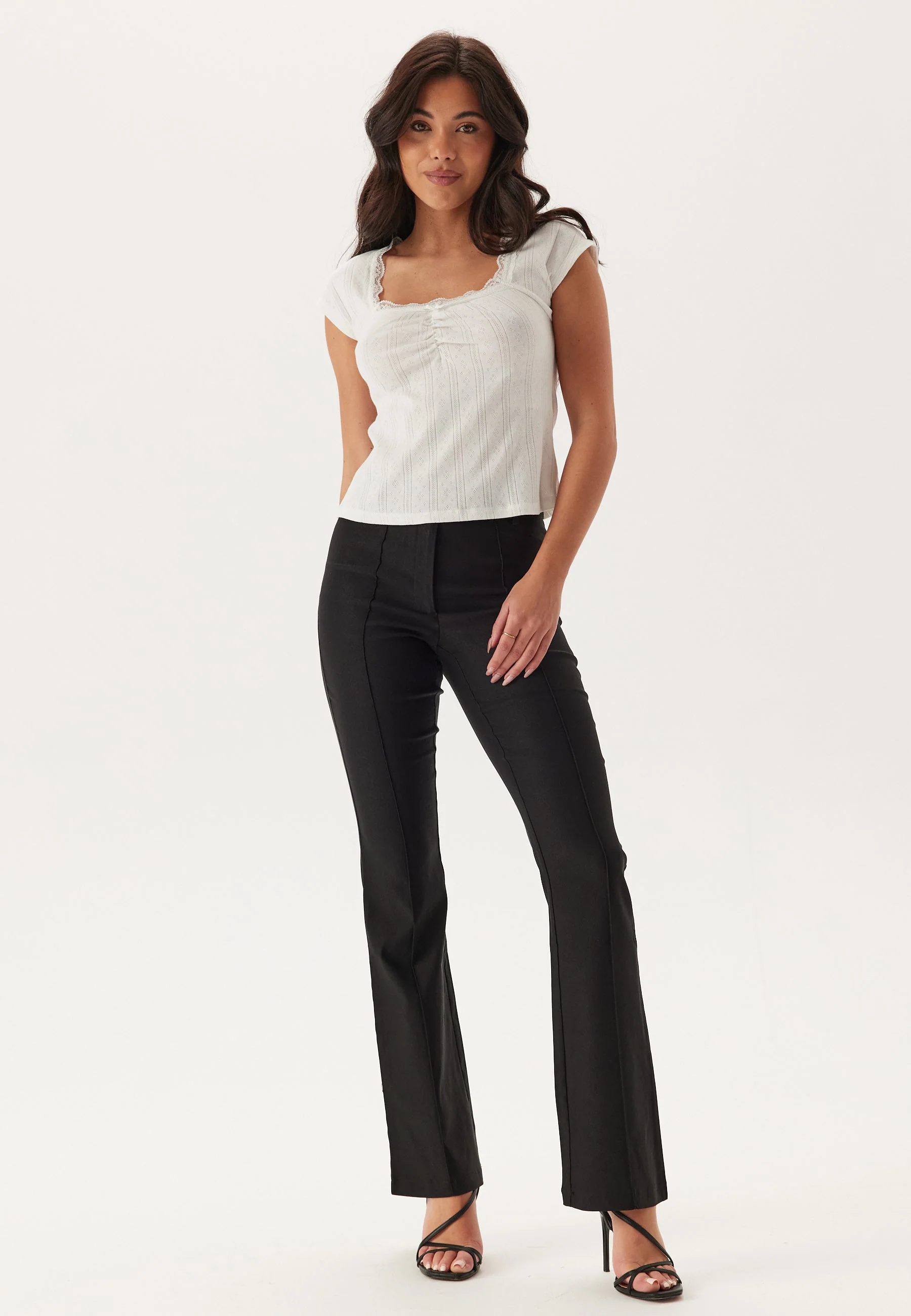 Stretchy Back Pocket Trousers - Image 4