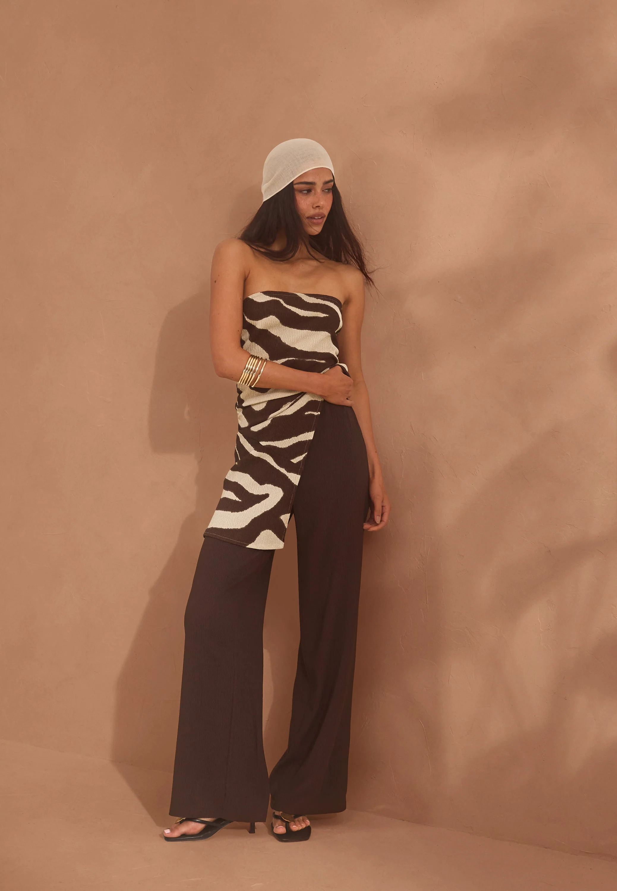 Structure Wide Trousers - Image 10