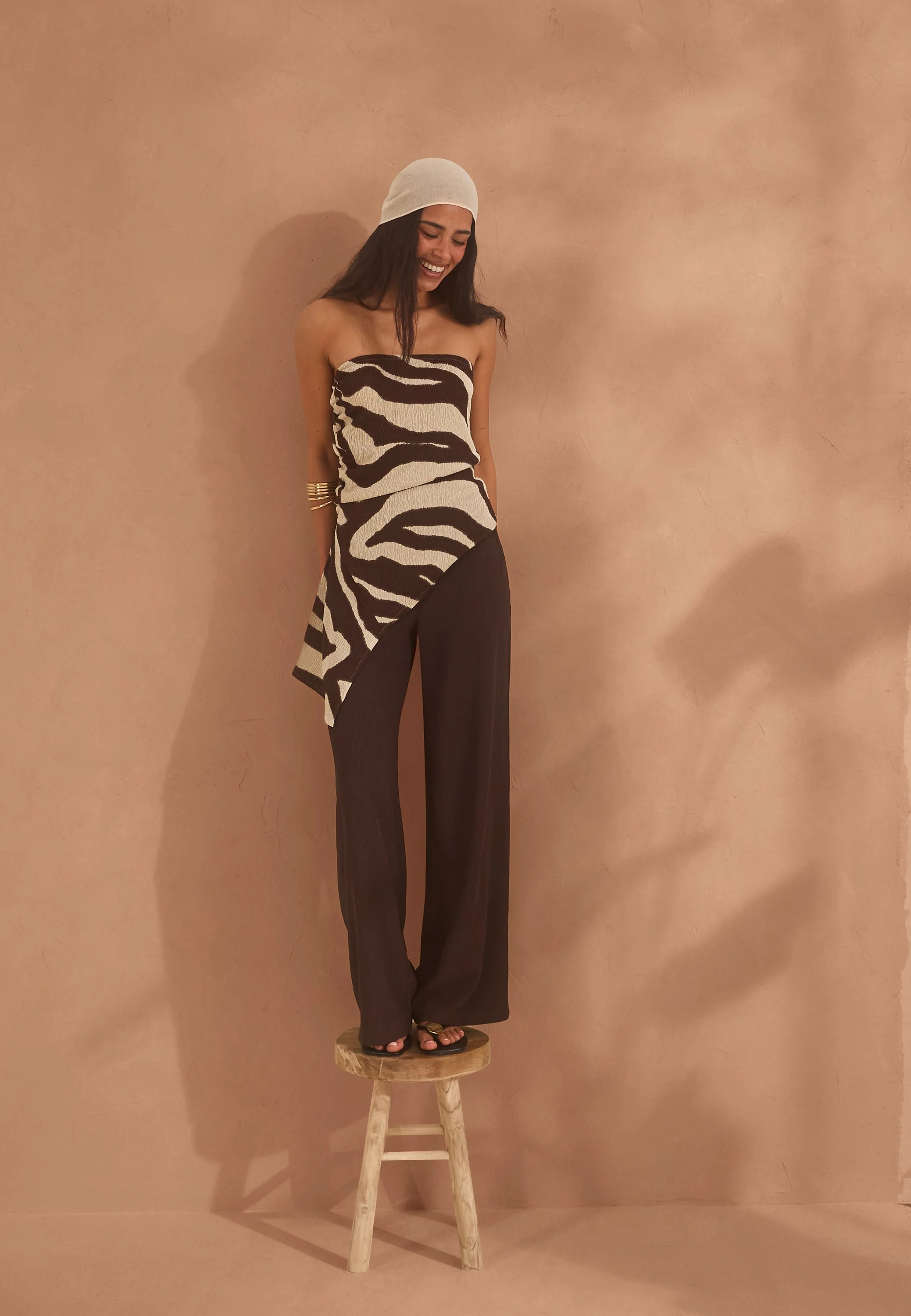 Structure Wide Trousers - Image 8