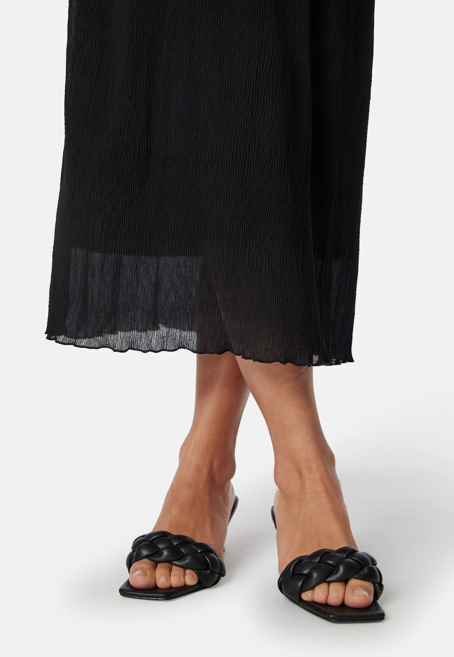 Structured Bow Midi Dress - Image 5