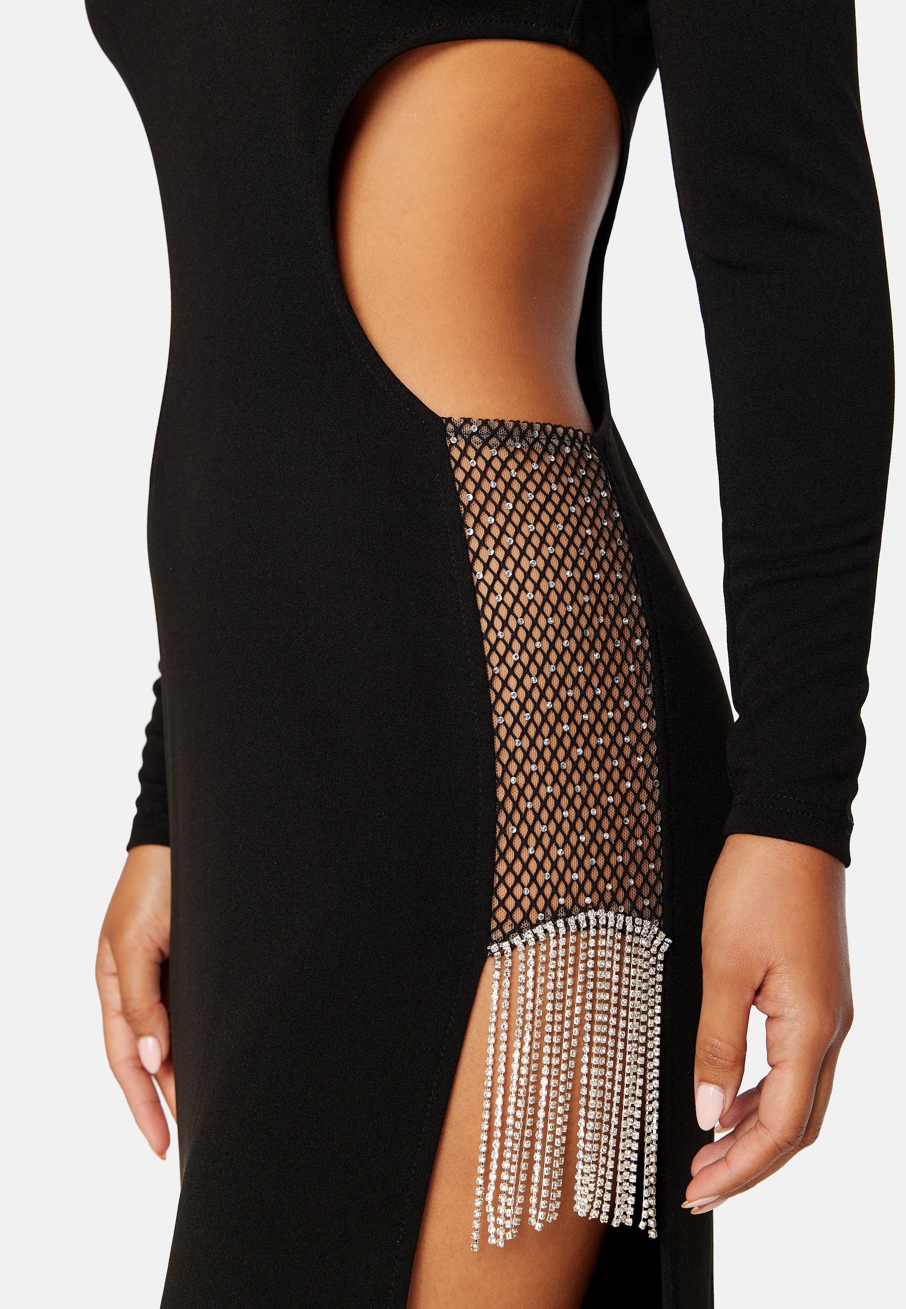Super cut out Bejewelled Gown - Image 4