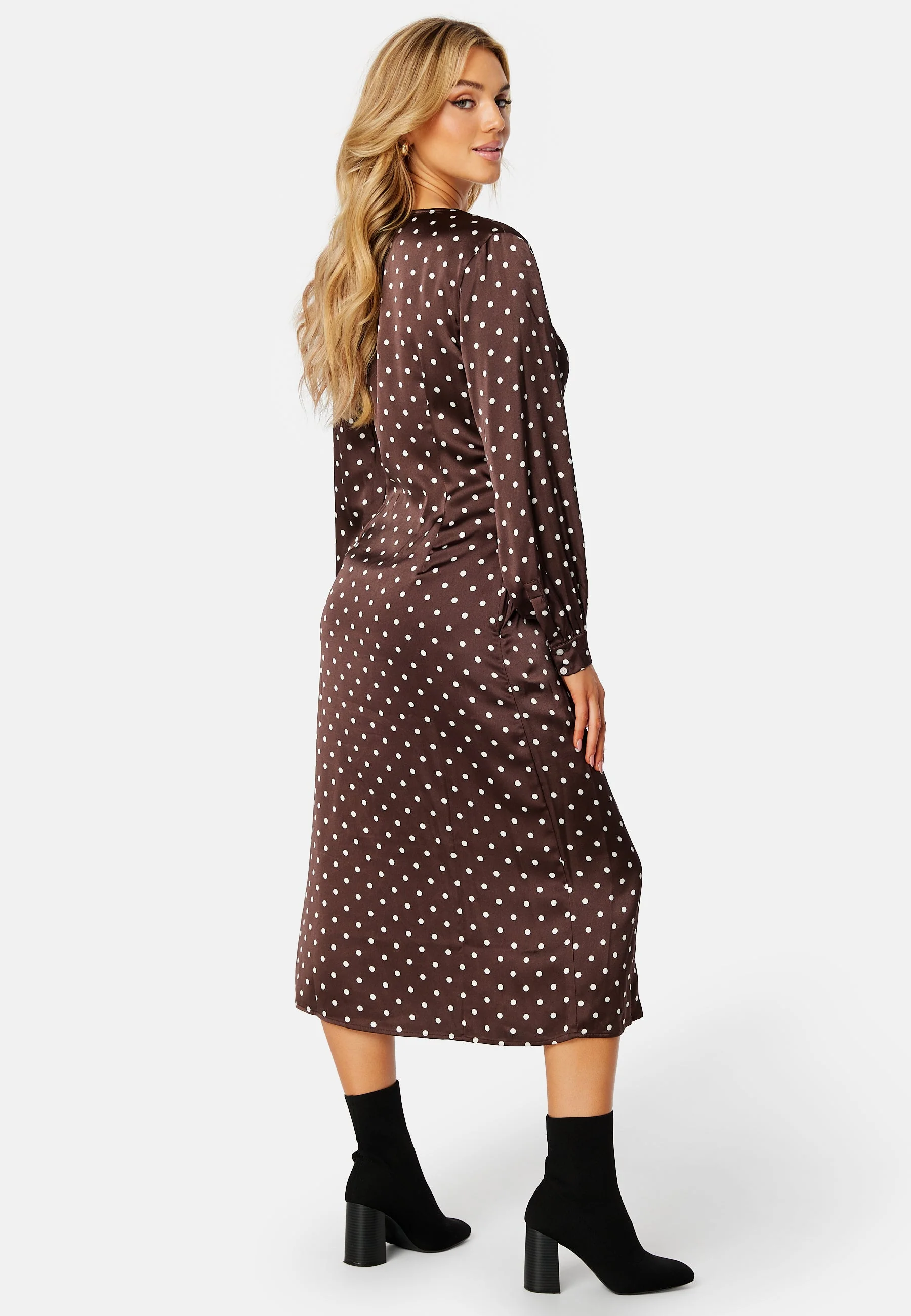 Sutanna L/S Wrap Dress - Image 2